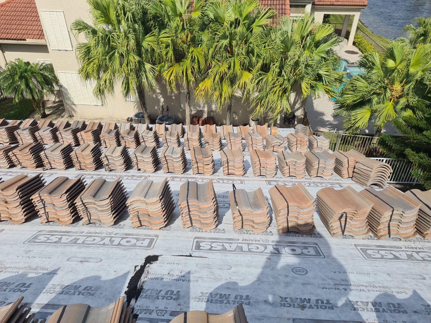 Residential Roofing Installation using Eagle Roofing Tile by BLUES BROTHERS ROOFING