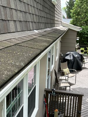 Turtle Shell gutter protection installation in Naperville, IL 60565, photograph 4
