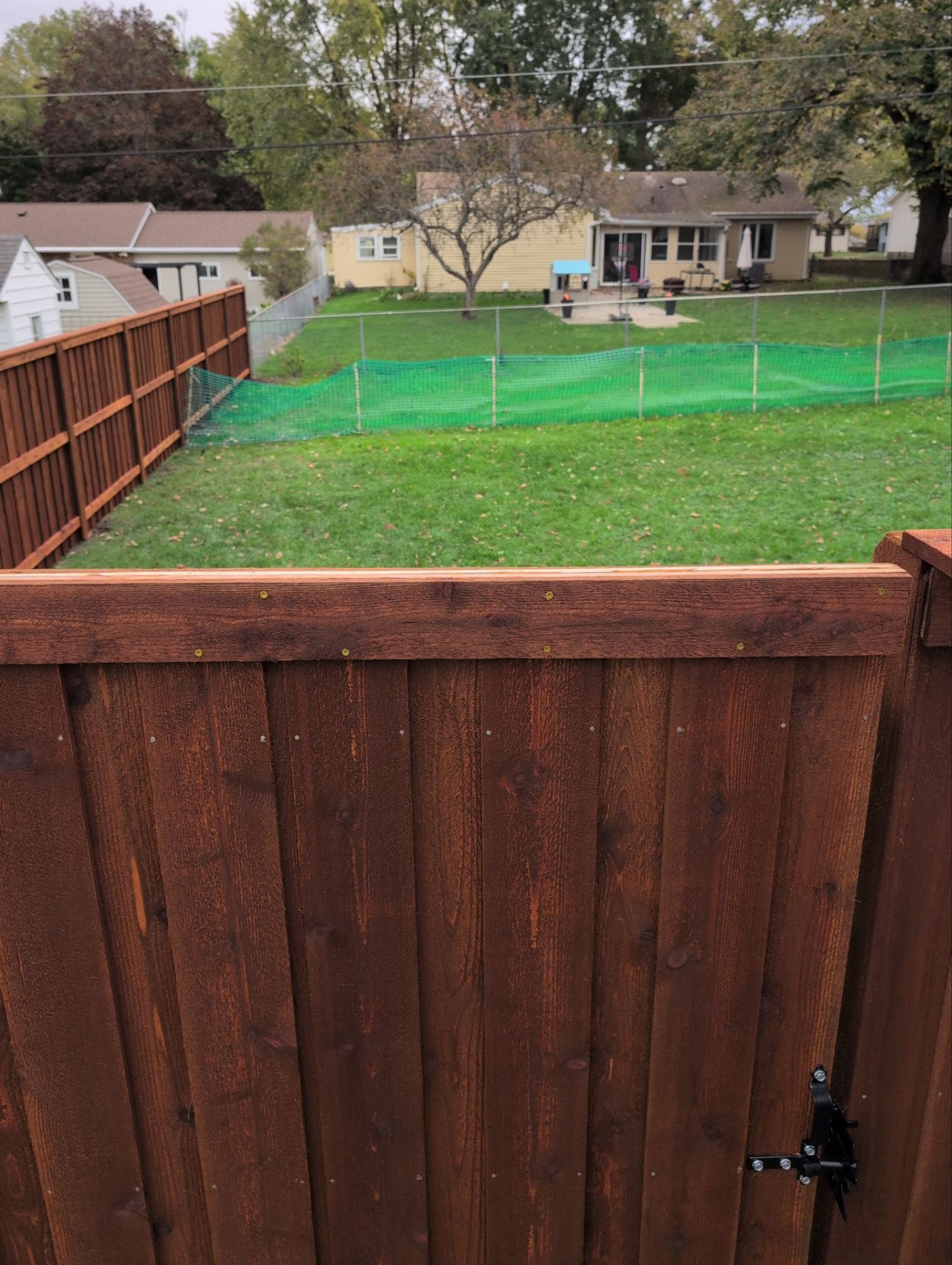 Project in Cedar Falls by Perfect Picket Fence and Stain