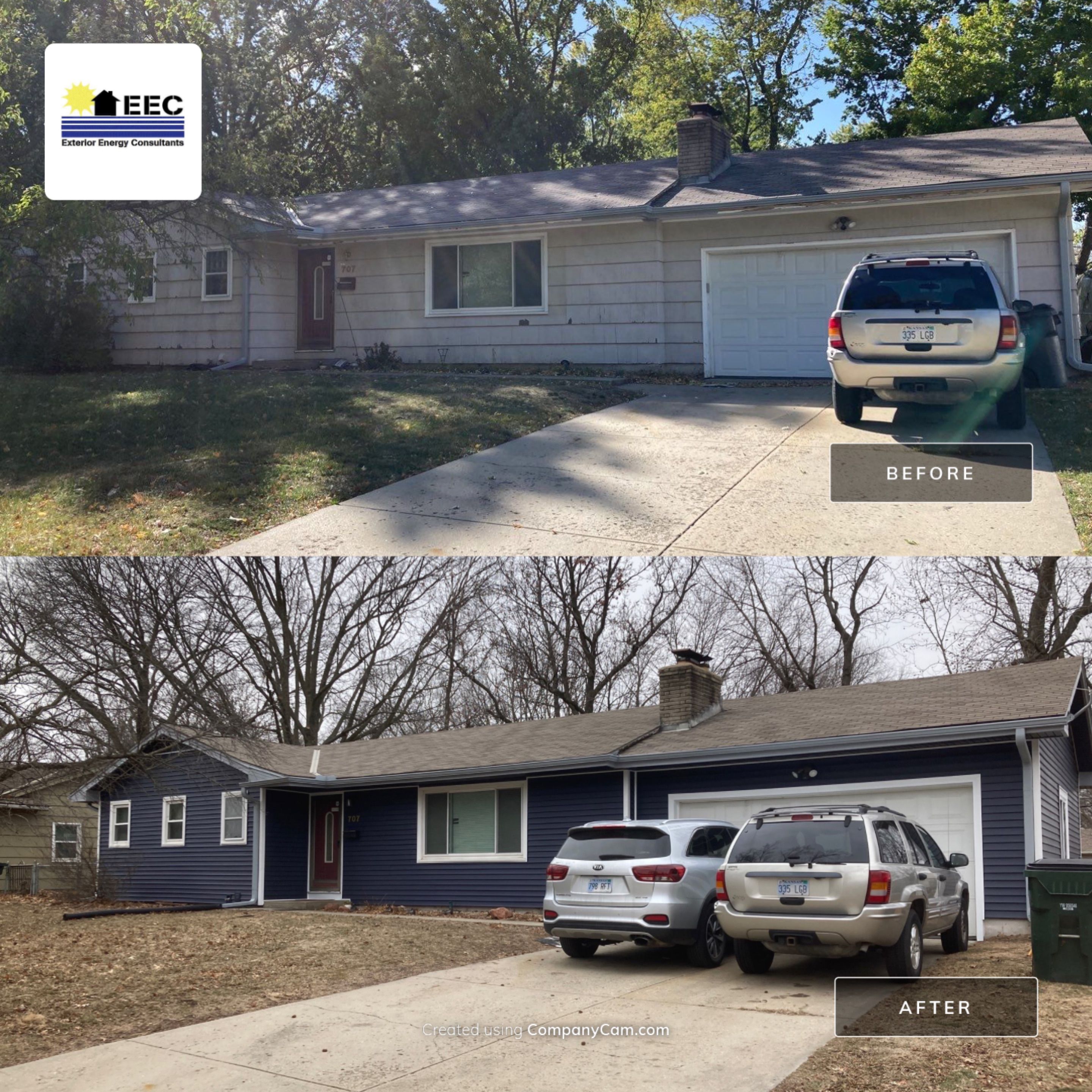 Siding Installation using D4 Market Square by EEC  Windows, Siding & Roofing 