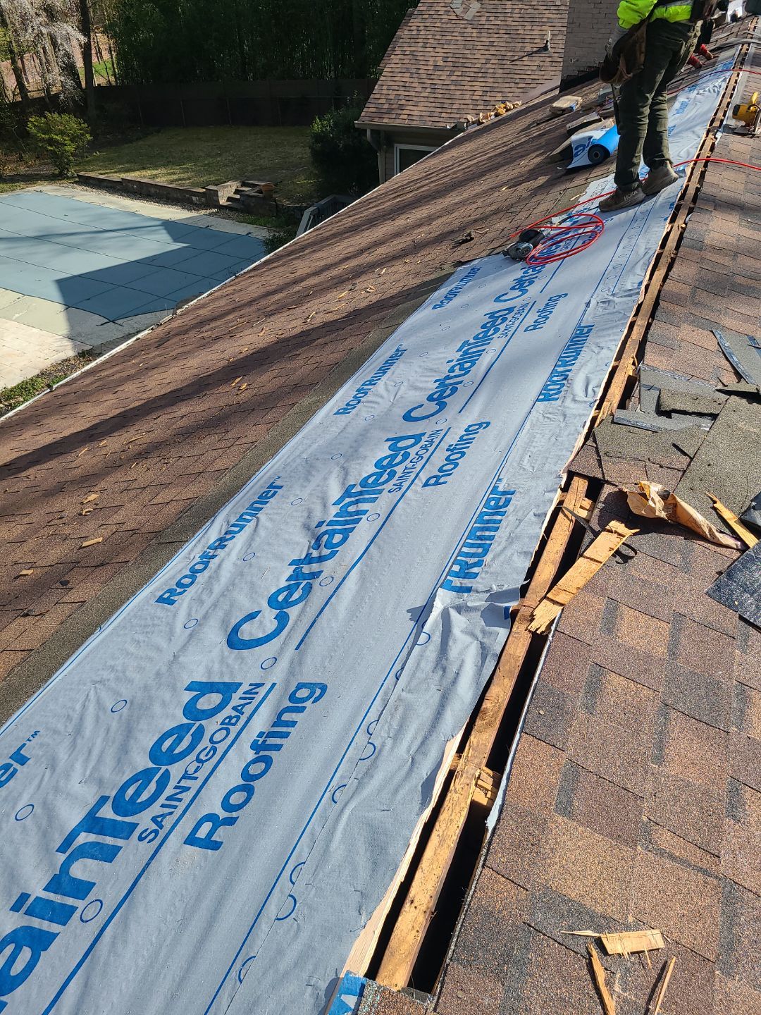 Fairfax: Residential Roof Replacement with CertainTeed Landmark Pro in Max Def Burnt Sienna by RM Banning, Inc.