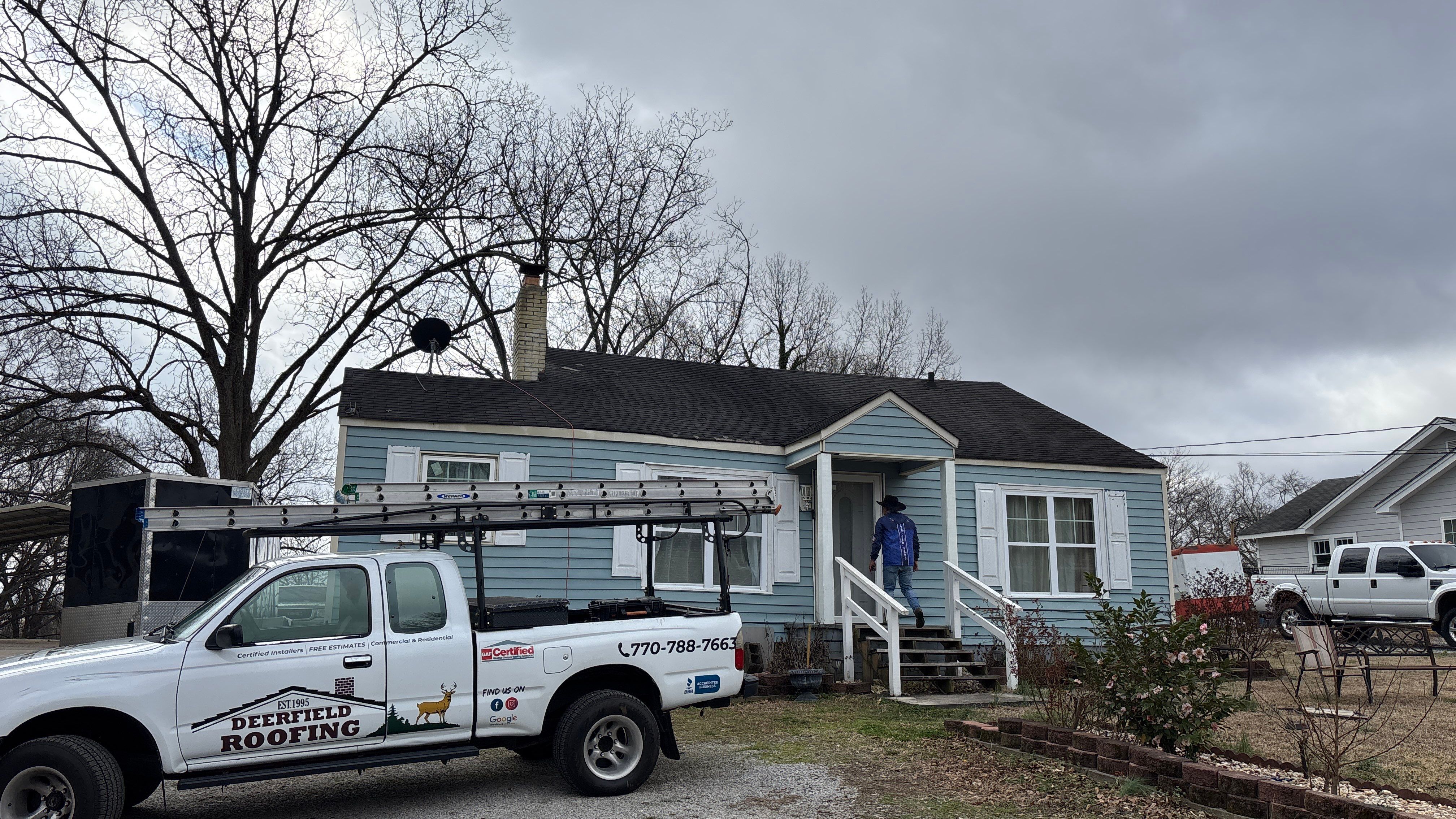 After 30 years roof replacement by Deerfield Roofing LLC