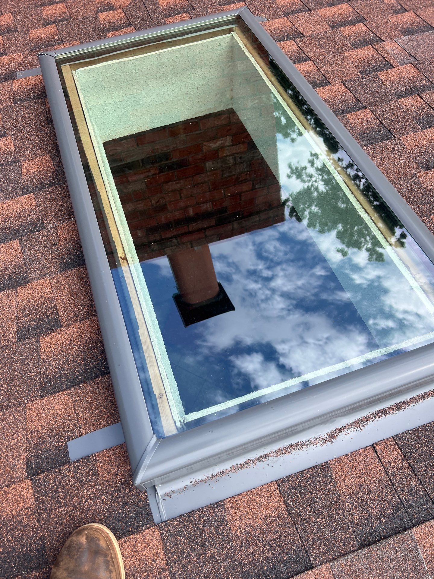 skylight replacement in Edmond by McCann's Roofing and Construction