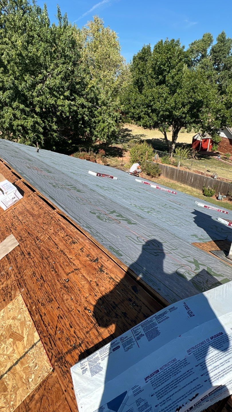 Residential Roofing Installation using GAF Natural Shadow  by A & H Roofing and Contracting