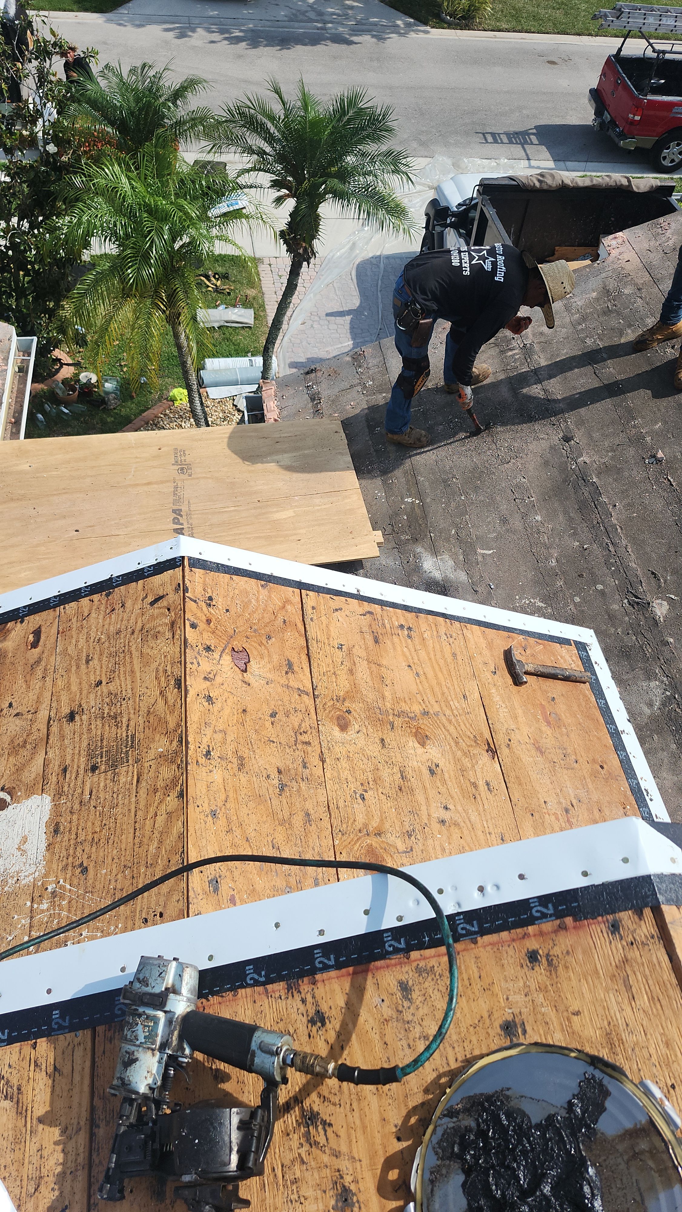 New Barrel Tile Roof Installation and Decking Repair in Boynton Beach by Aastro Roofing