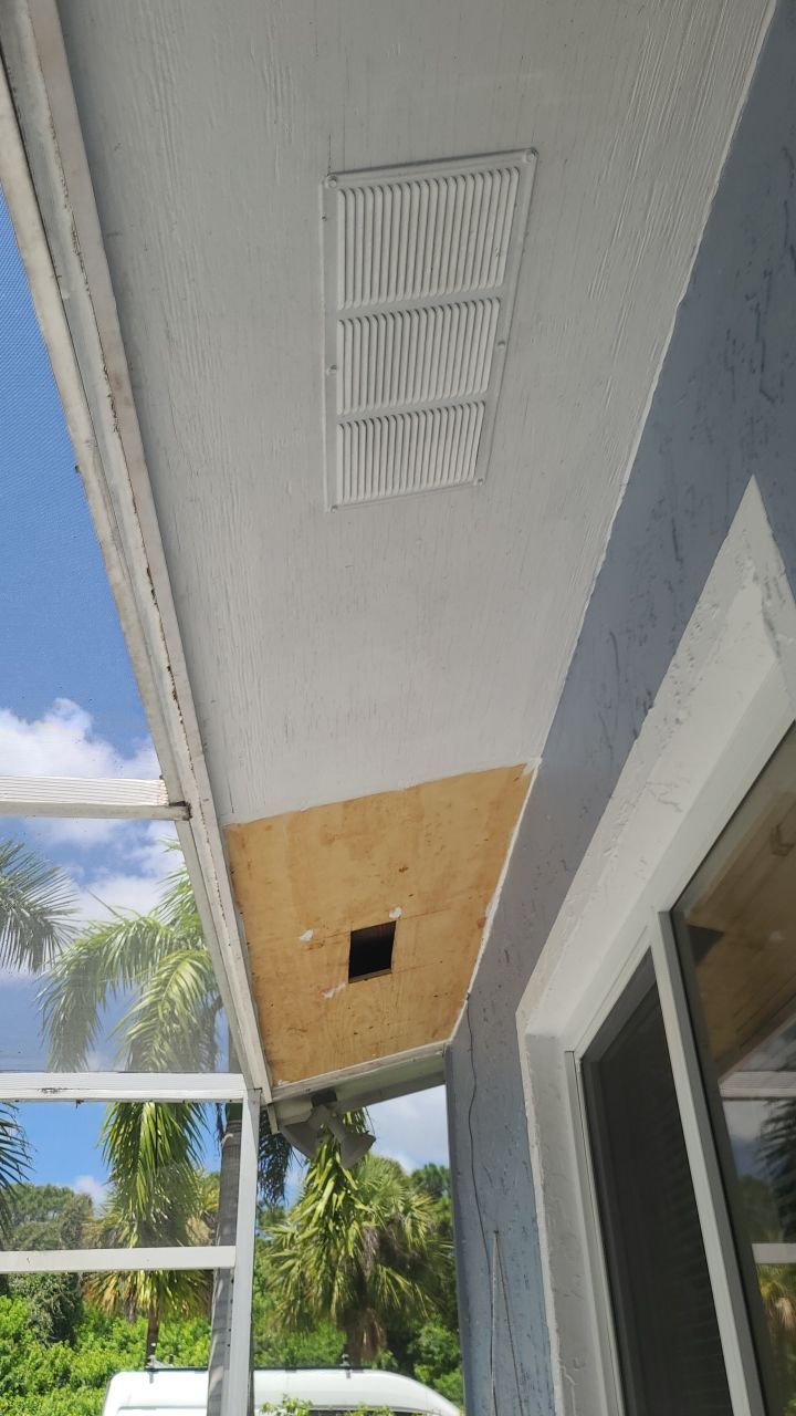 Residential Roof Repair and Exterior Soffit Renovation in Boca Raton by Aastro Roofing