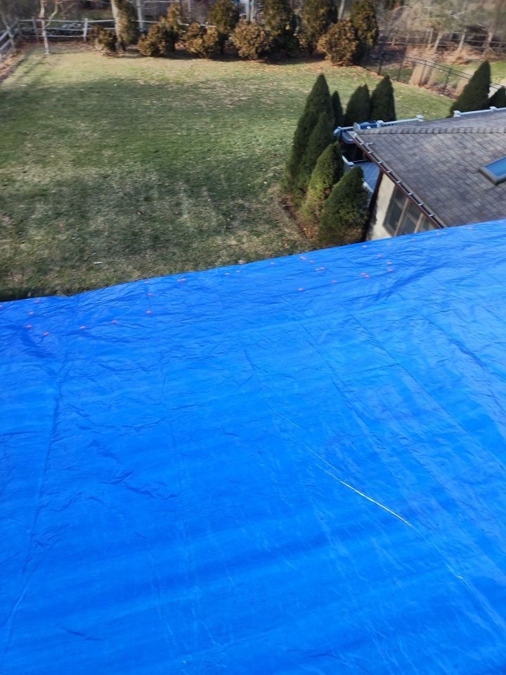 Residential Roofing Installation using Owens Corning TruDefinition Onyx Black by A Plus Exterior