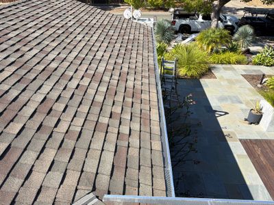 Completed roofing project by Alpha Eagle Roofing in Cupertino, CA