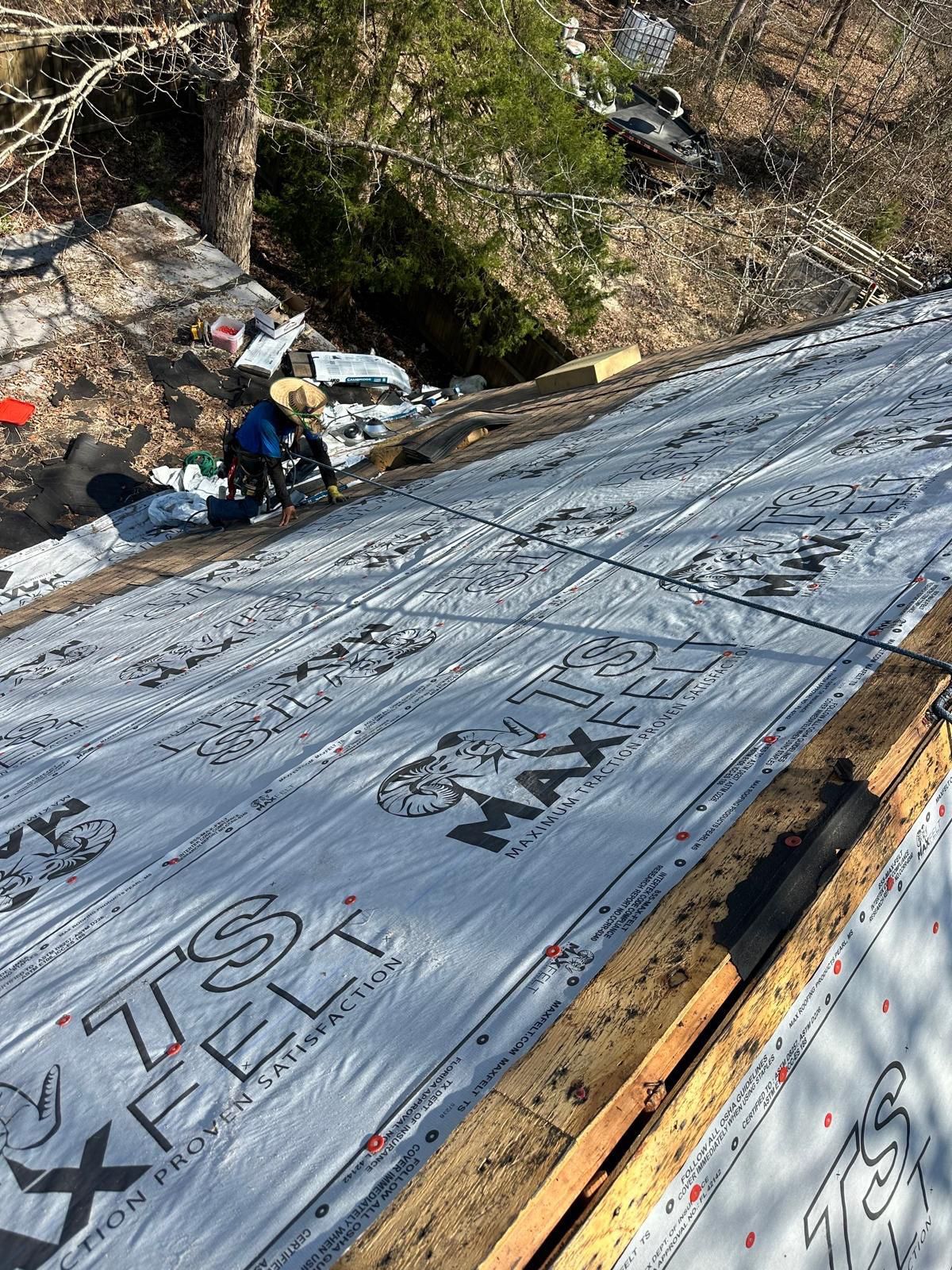 Reroof by Berry Good Roofing