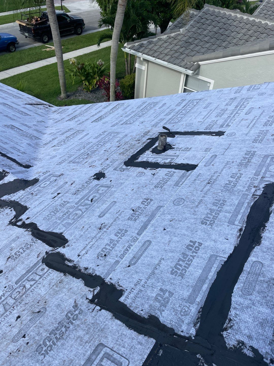 Residential Roofing Installation using Eagle Roofing Tile by BLUES BROTHERS ROOFING