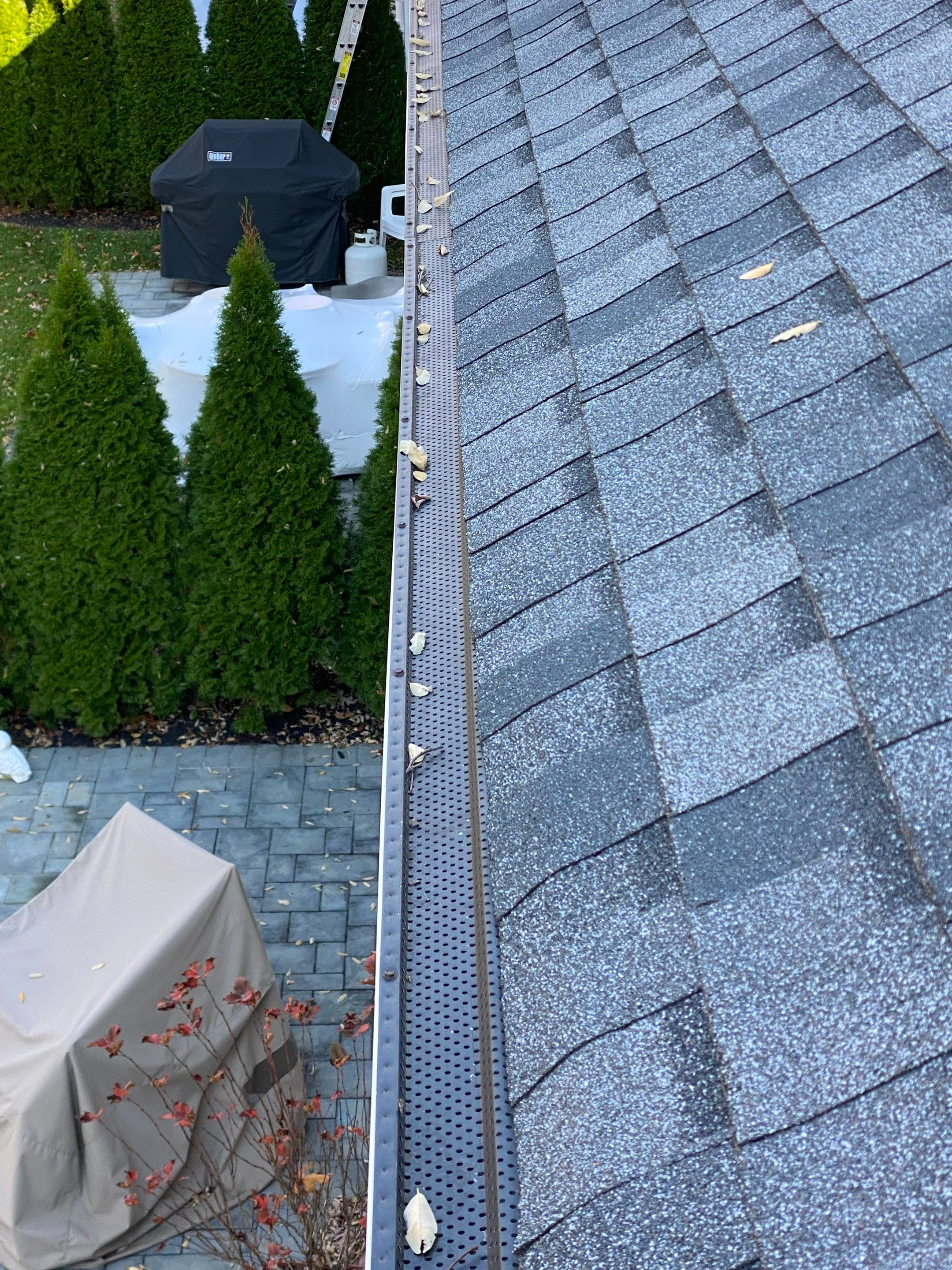 County Pointe Woods Condo Complex Gutter Cleaning by Above All Gutters 