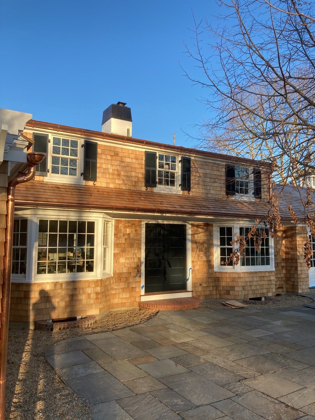 Copper Gutter Installation in Osterville, MA   by Gutter Pro Enterprises