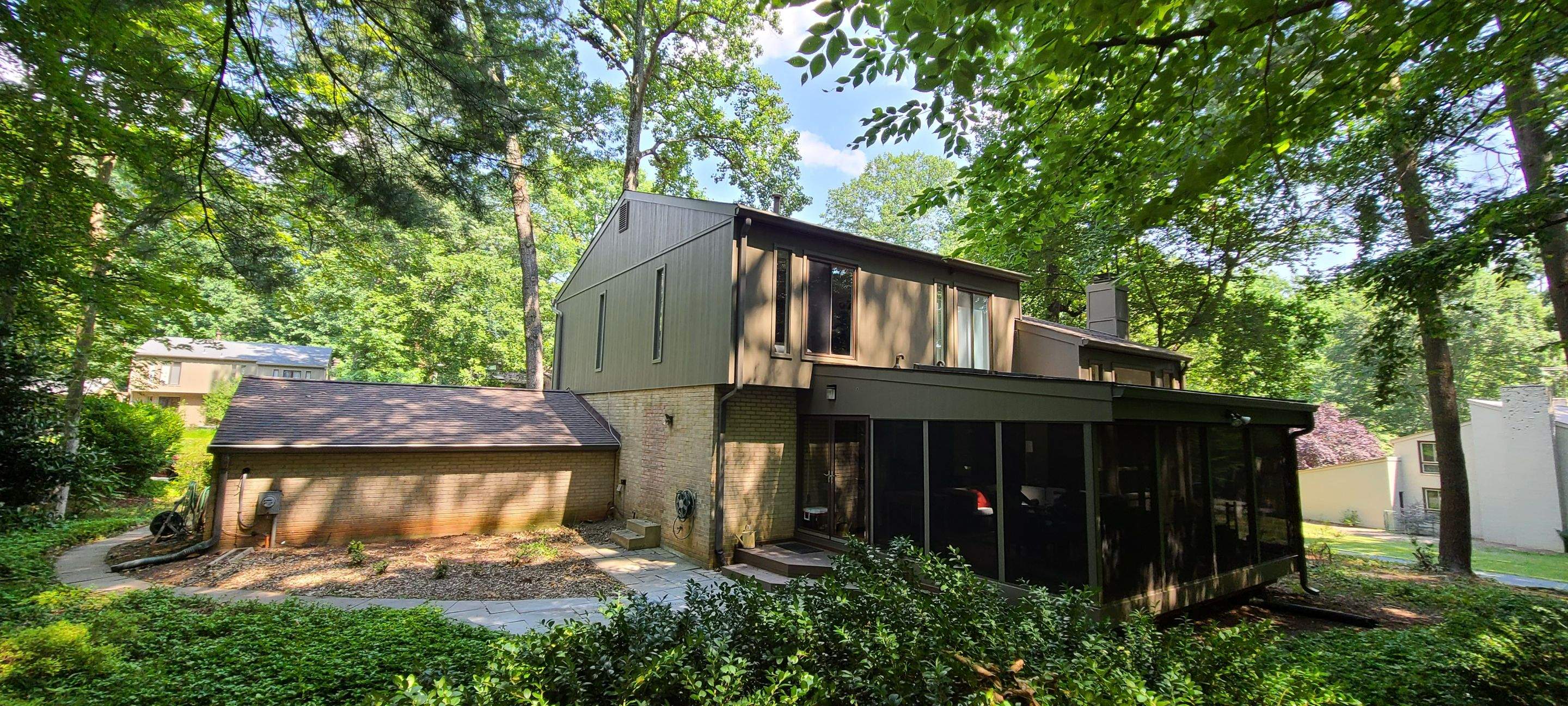 James Hardie Board and Batten Siding and ProVia entry door by Window Depot of Annapolis