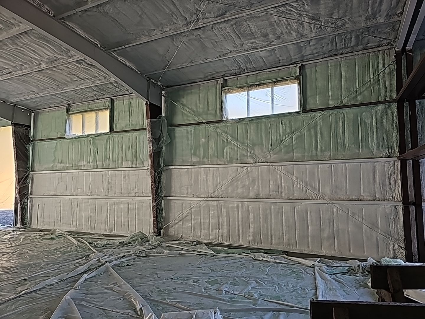 Commercial Building using Closed Cell Spray Foam by NYS Foam & Energy