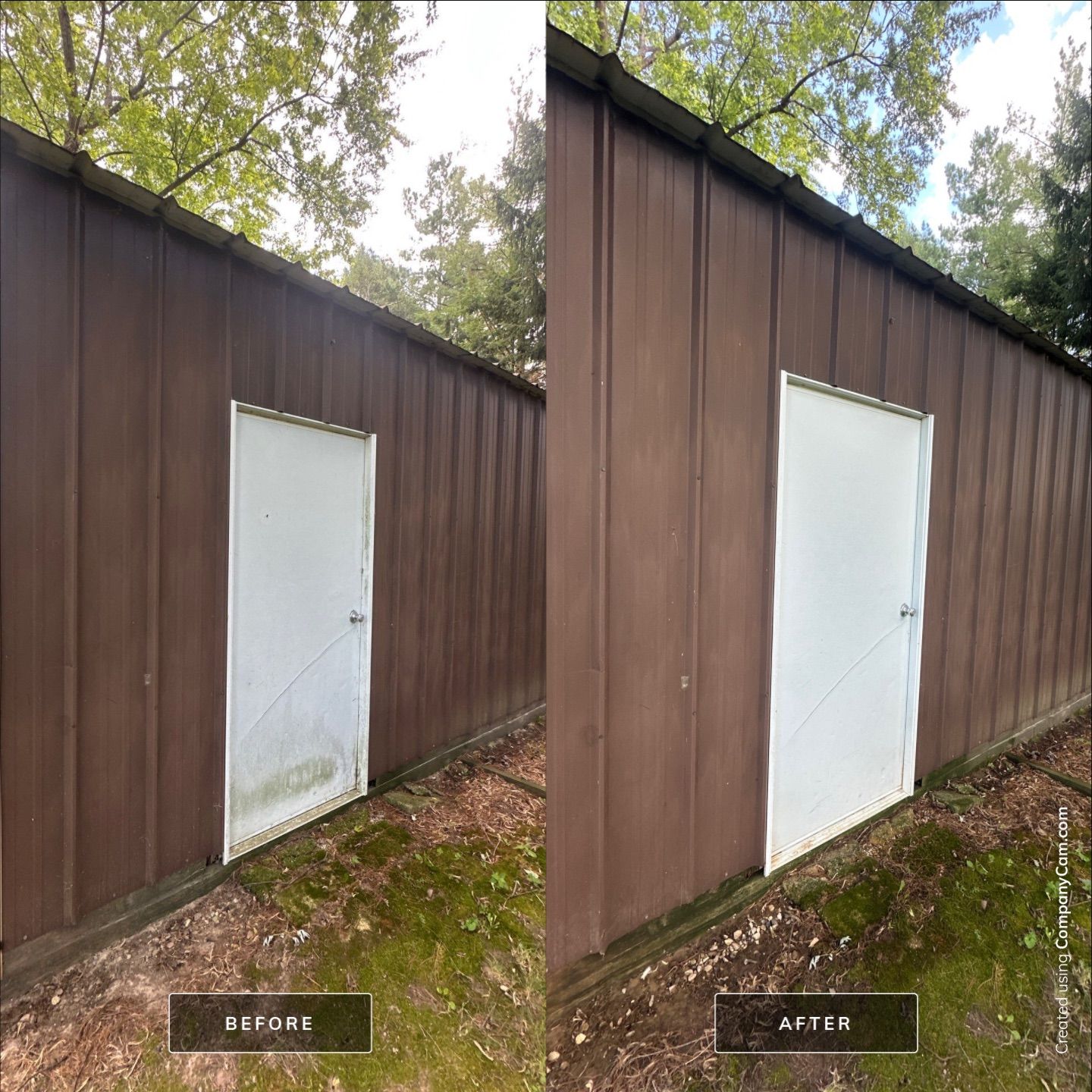 Project in Richmond by Simmons Power & Soft Washing