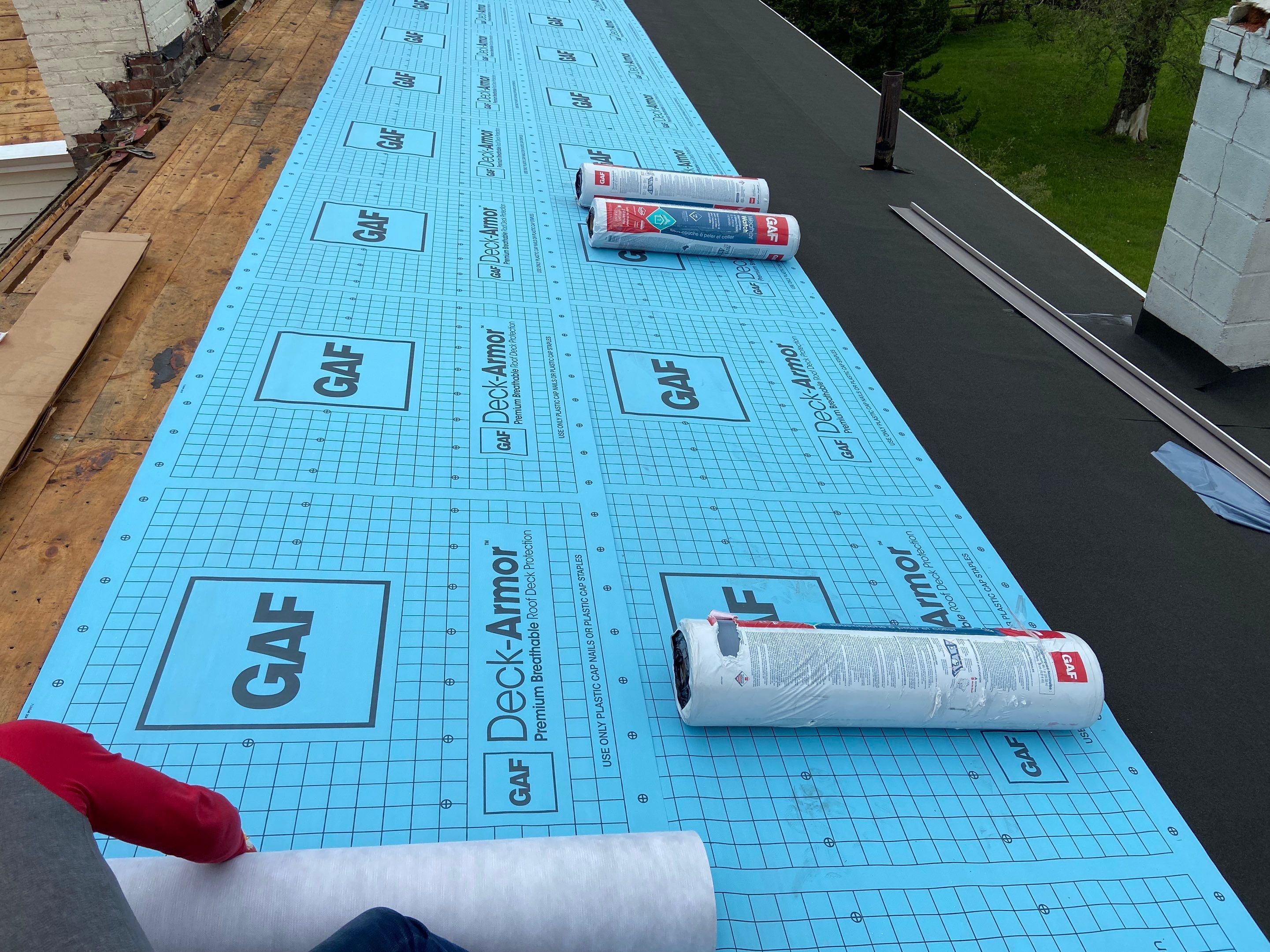 Residential Roofing Installation using GAF Timberline HDZ by Sensible Home Solutions