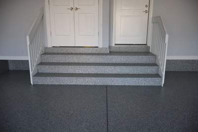 Stonewash Garage Floor