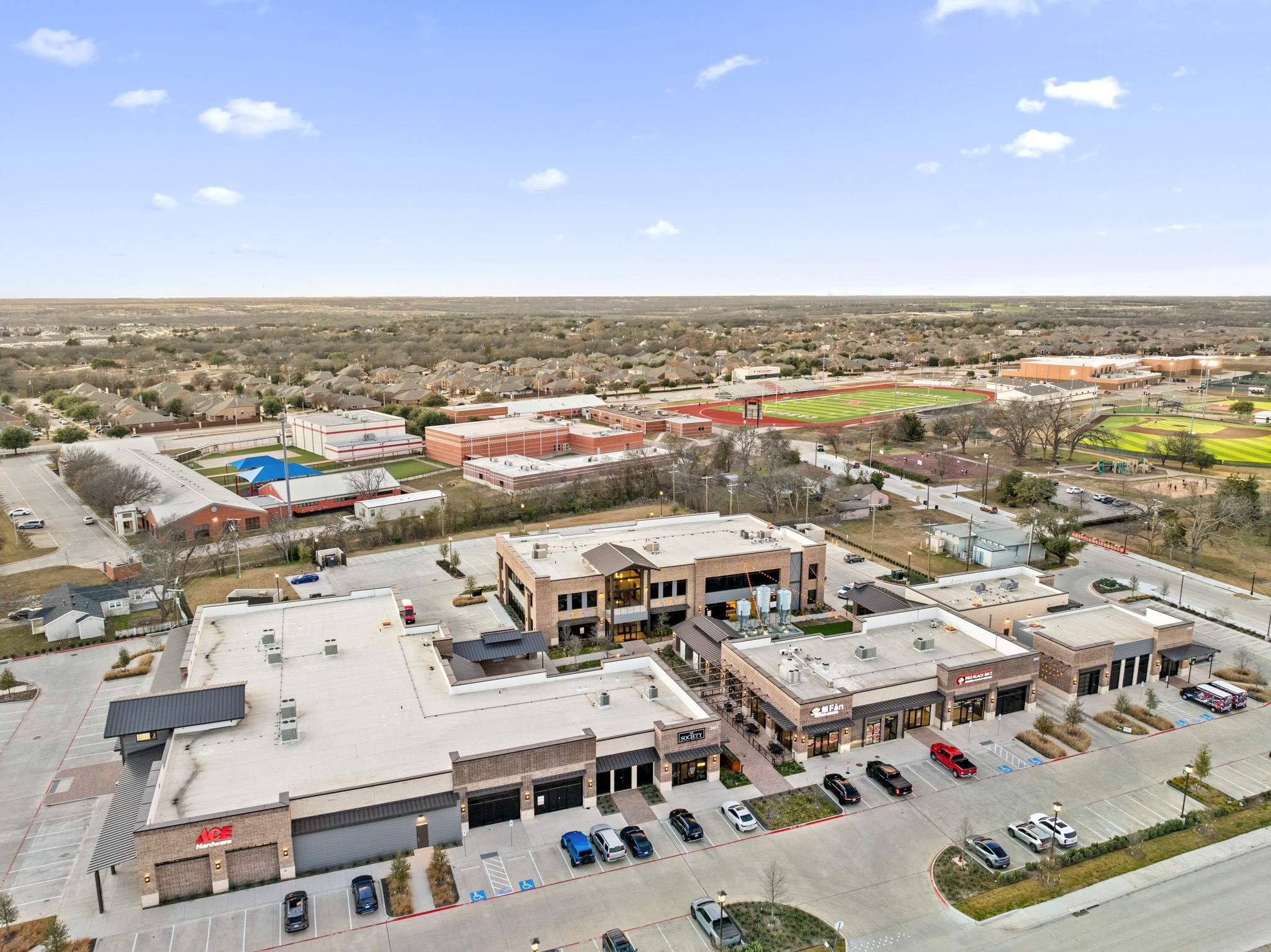 Wellness Spa Build-Out in Melissa, TX by C3 Custom Builds