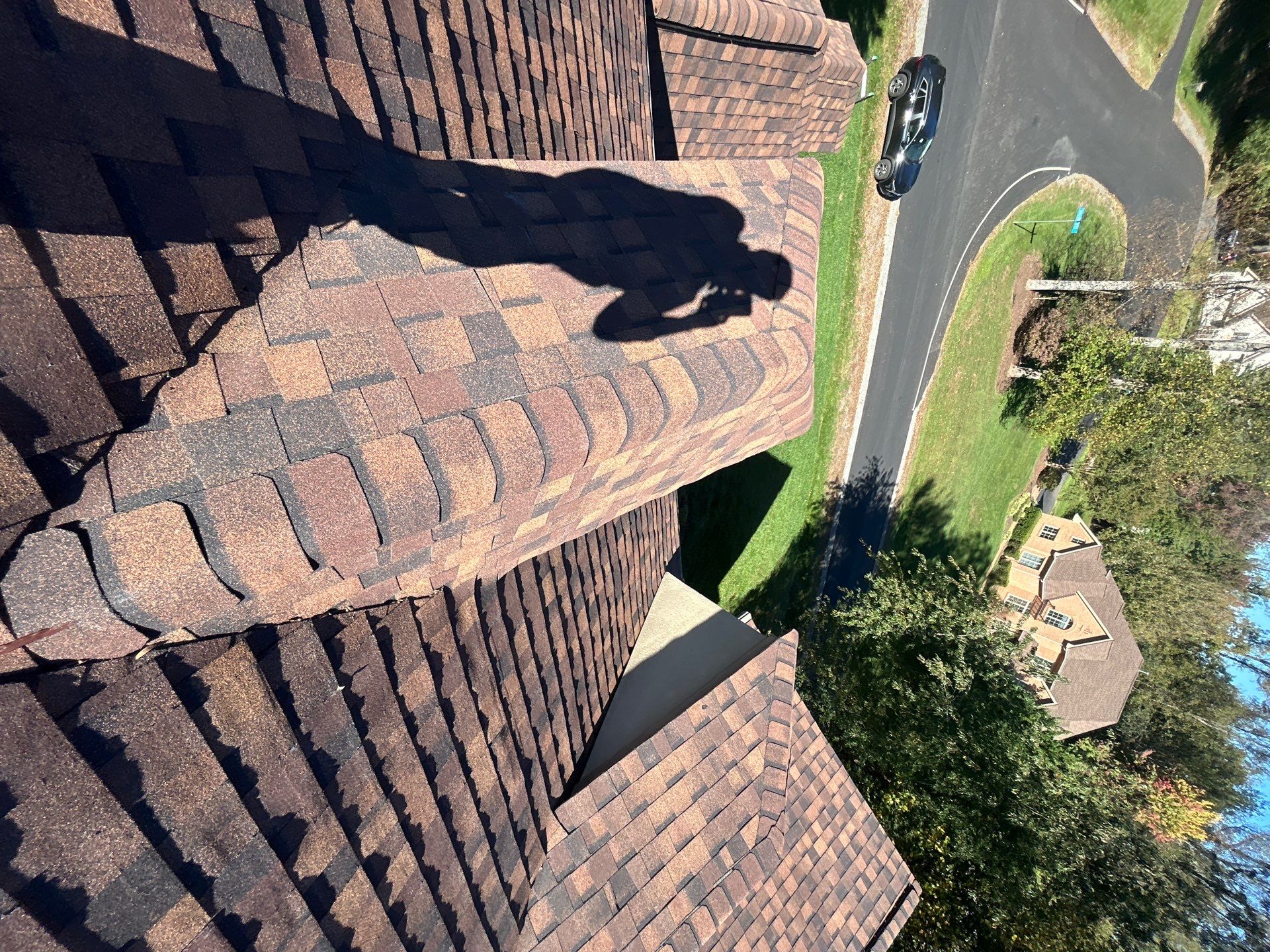 Great Falls : Residential Roof Replacement with CertainTeed Landmark Pro in Max Def Burnt Sienna  by RM Banning, Inc.