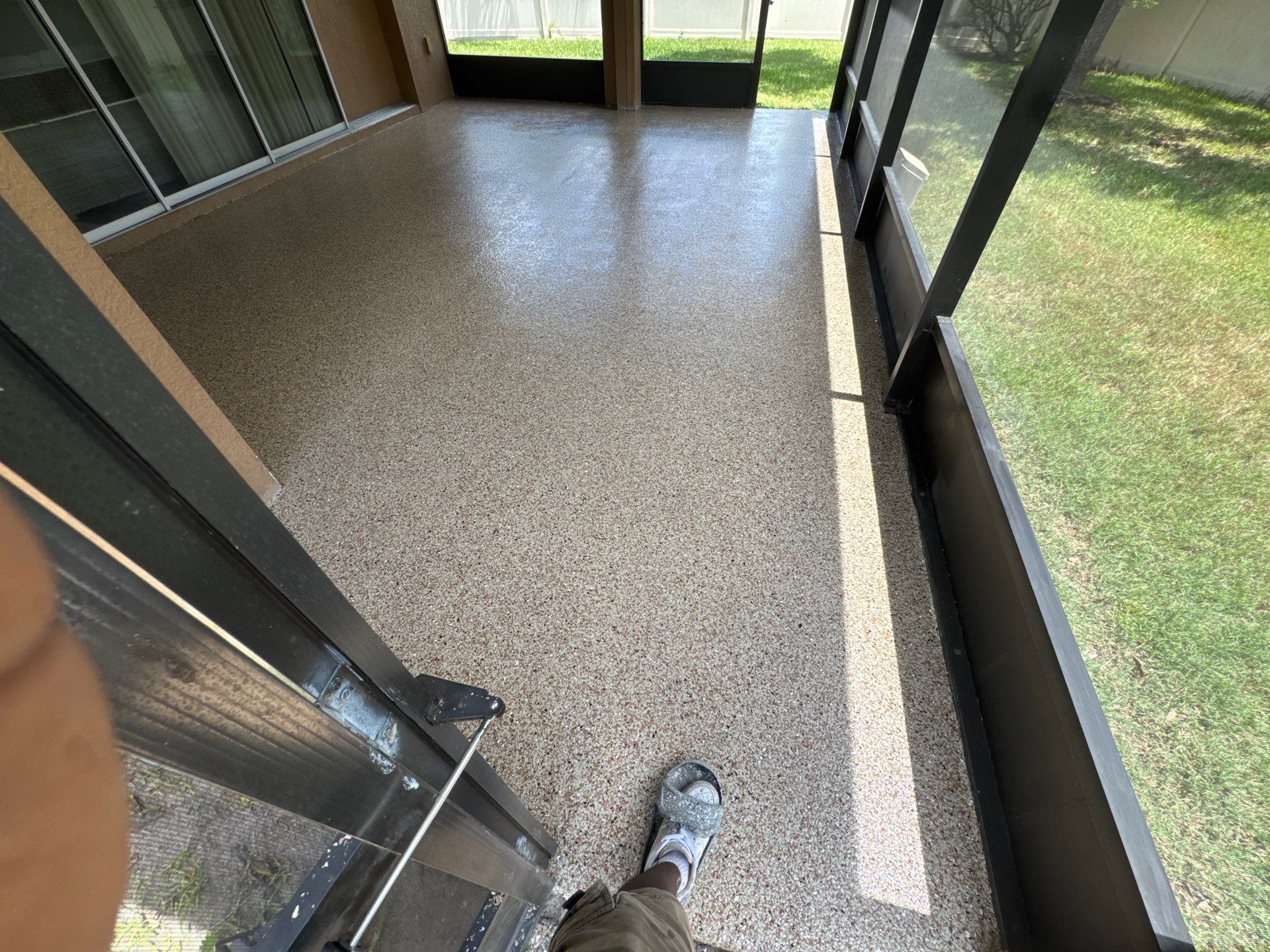 Fish Hawk, FL Lanai Renovation by Performance Floors & Coating