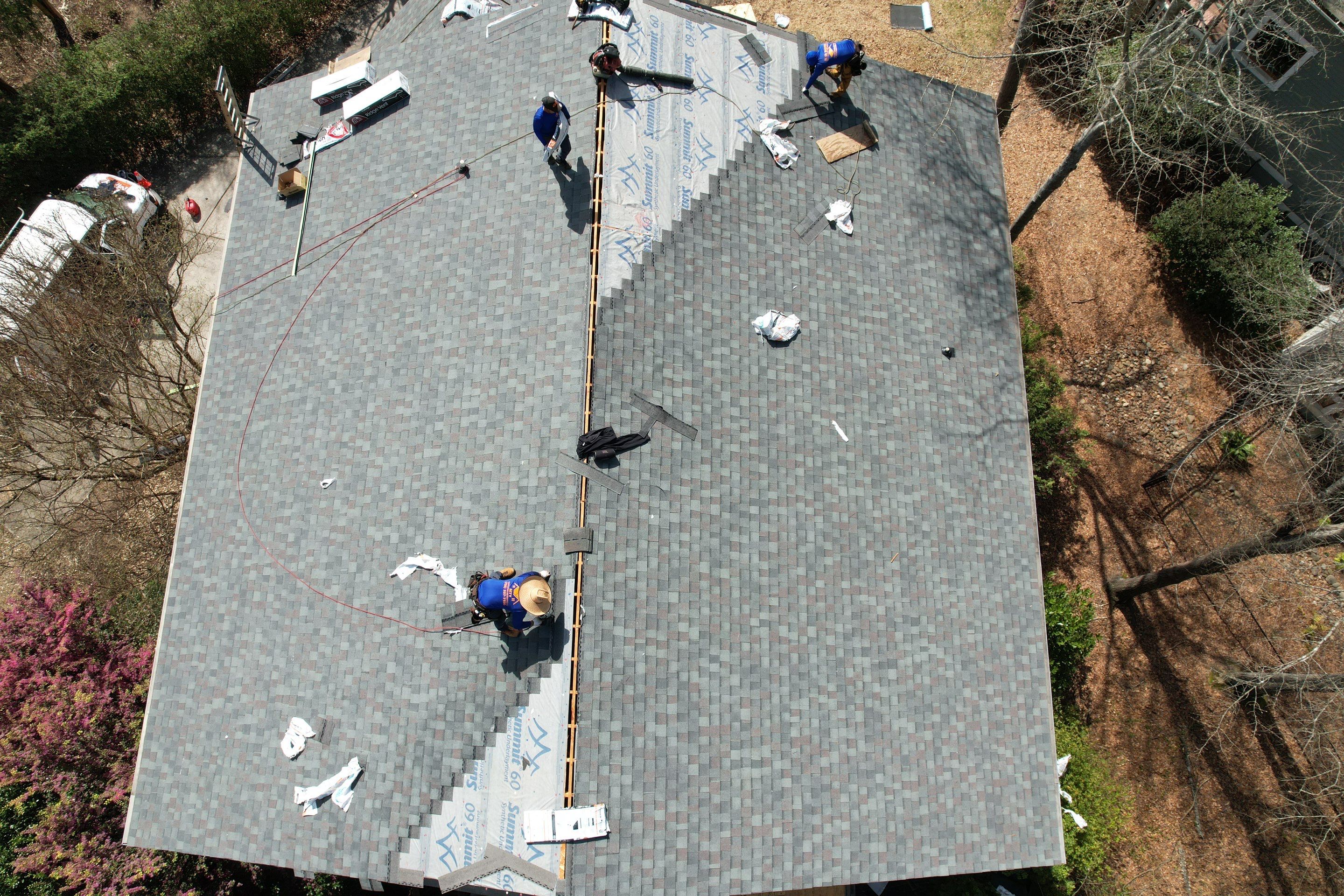 Roof Replacement using Atlas Pinnacle Pristine - Summer Storm by Rainstoppers Roofing