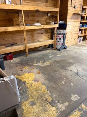 Commercial Epoxy Flake Floor Coating in Emmetsburg, Iowa