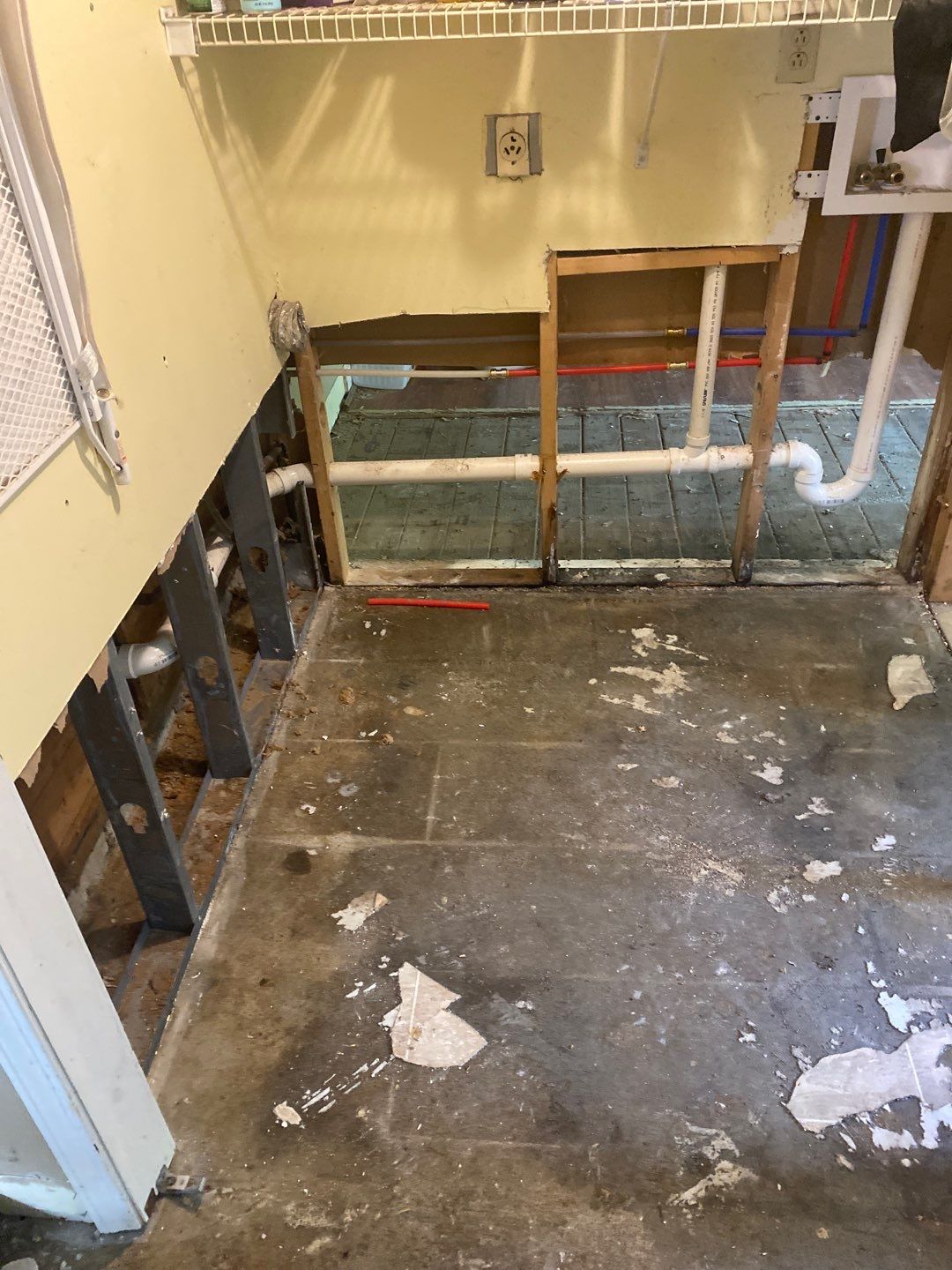 Repairs after water and asbestos remediation by ANR Restoration