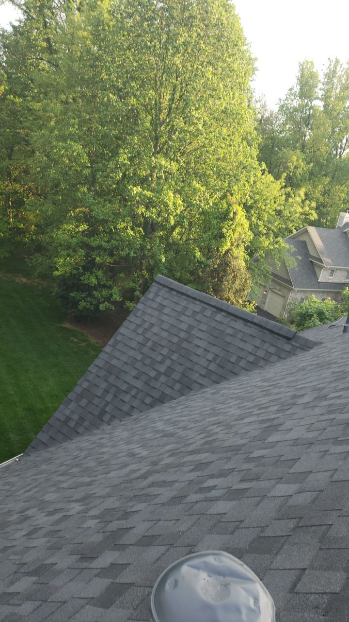 Great Falls: CertainTeed Landmark Pro Designer Shingles in Max Def Moire Black by RM Banning, Inc.