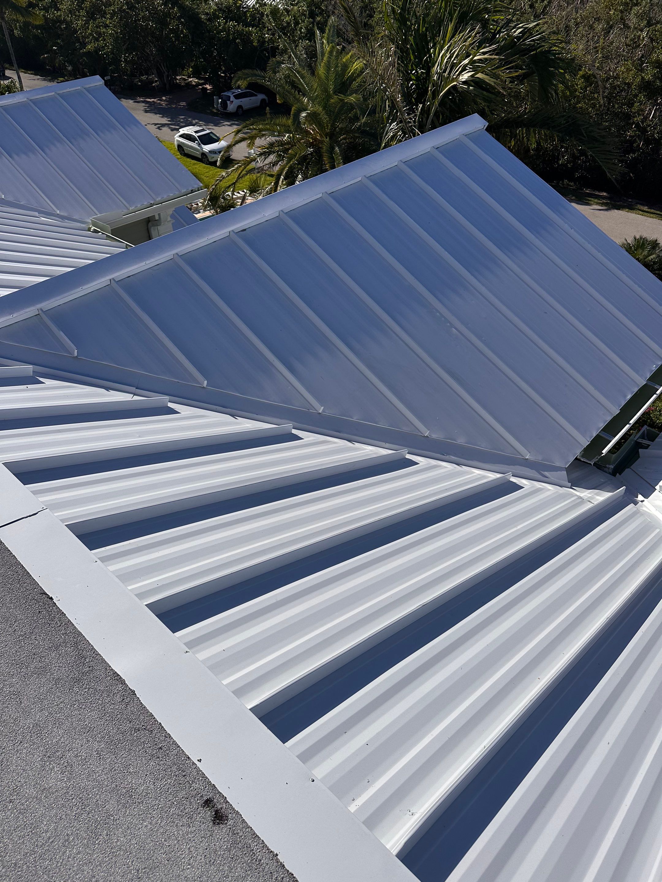 Sanibel Island Standing Seam Roof Replacement by Four Peaks Roofing