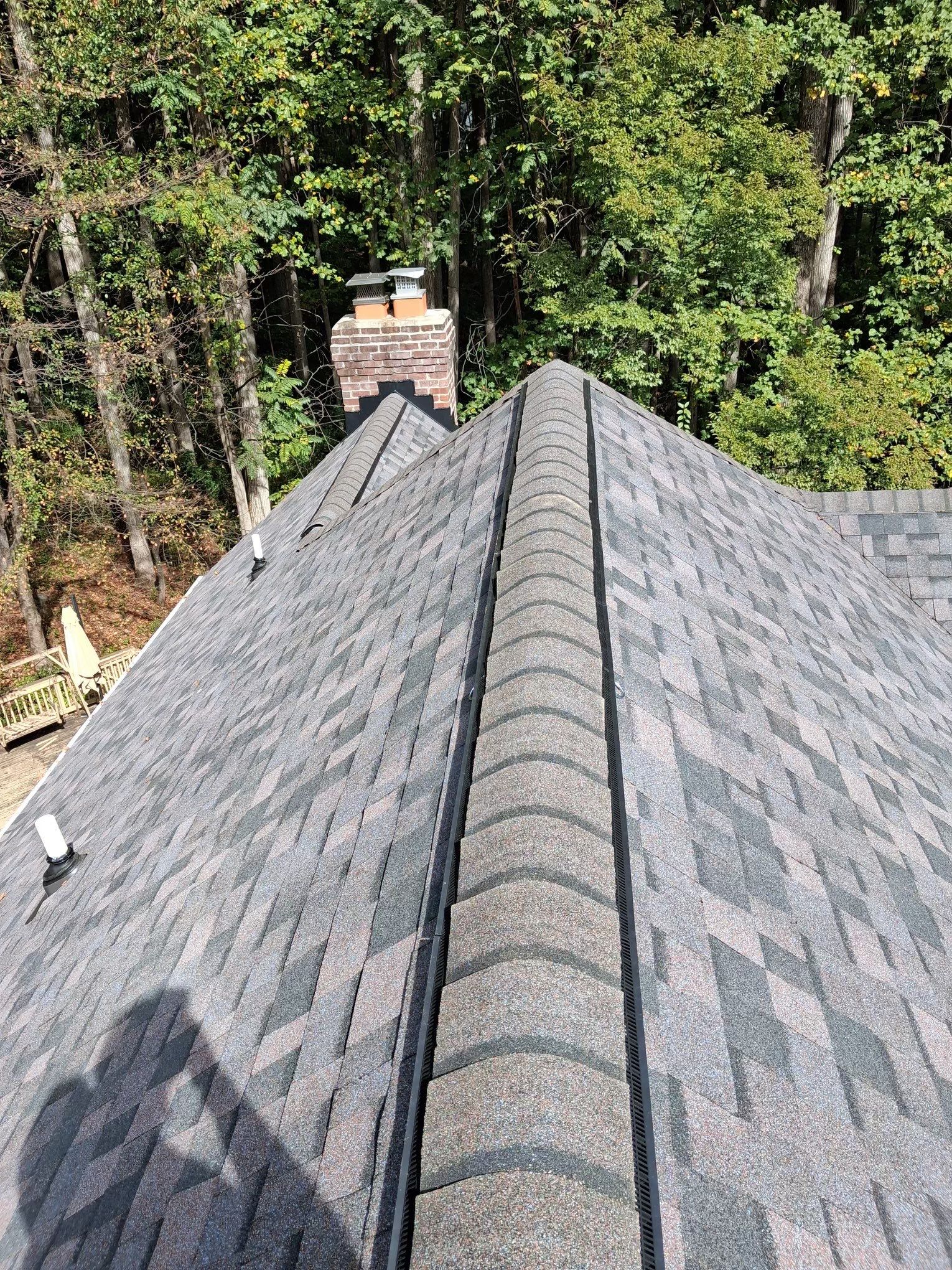 Architectural Asphalt Shingle Roof Replacement in Frederick, Maryland by Frederick Roof Repair