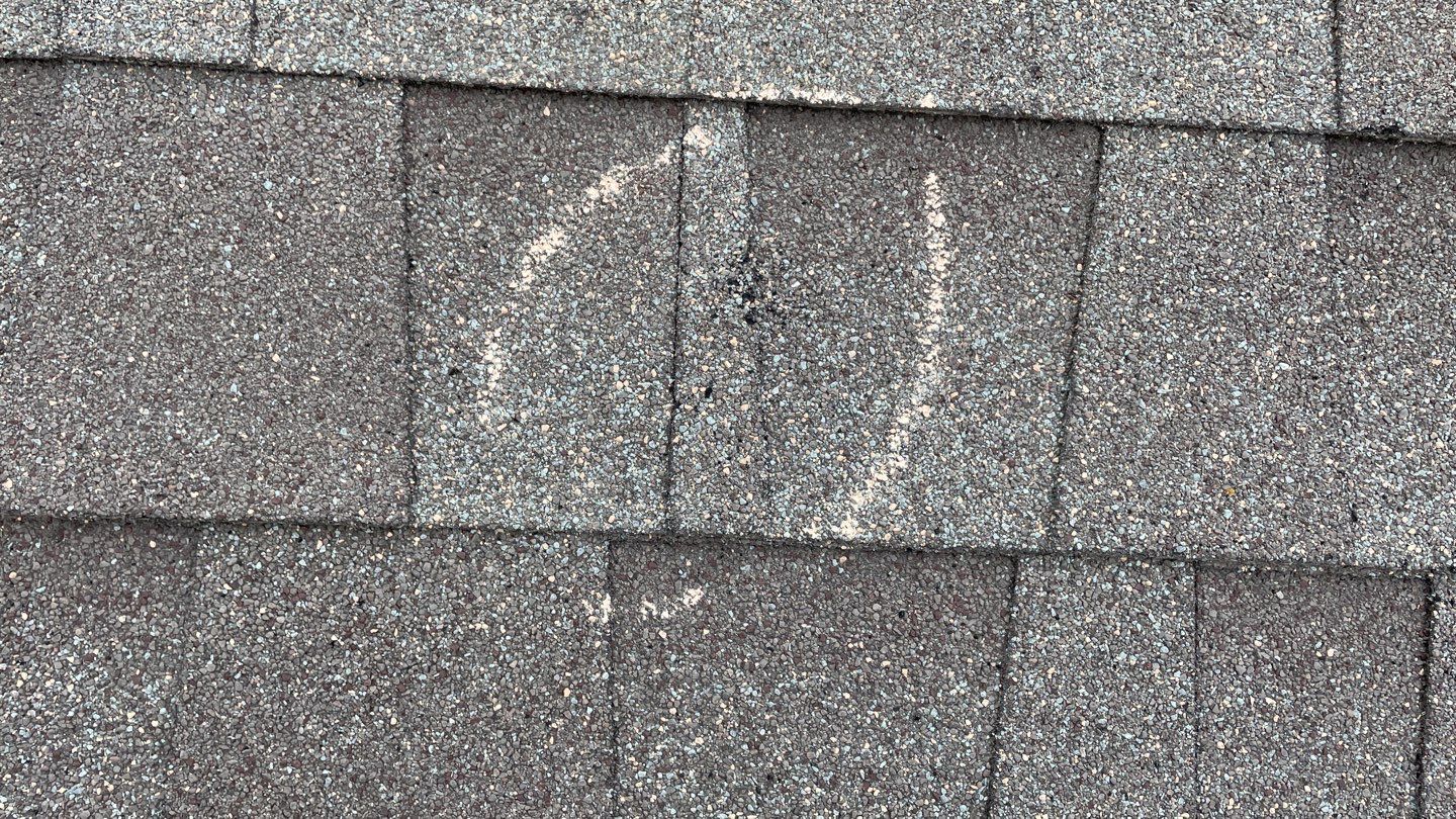Hail claim roof replacement by Oakwood Roofing and Construction, LLC