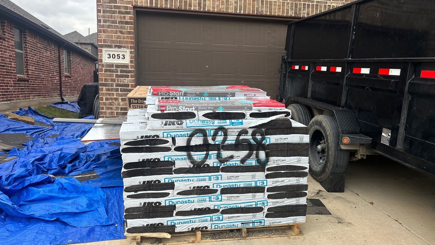 Residential Roofing Installation using Iko Dynasty by Becker Roofing and Exteriors