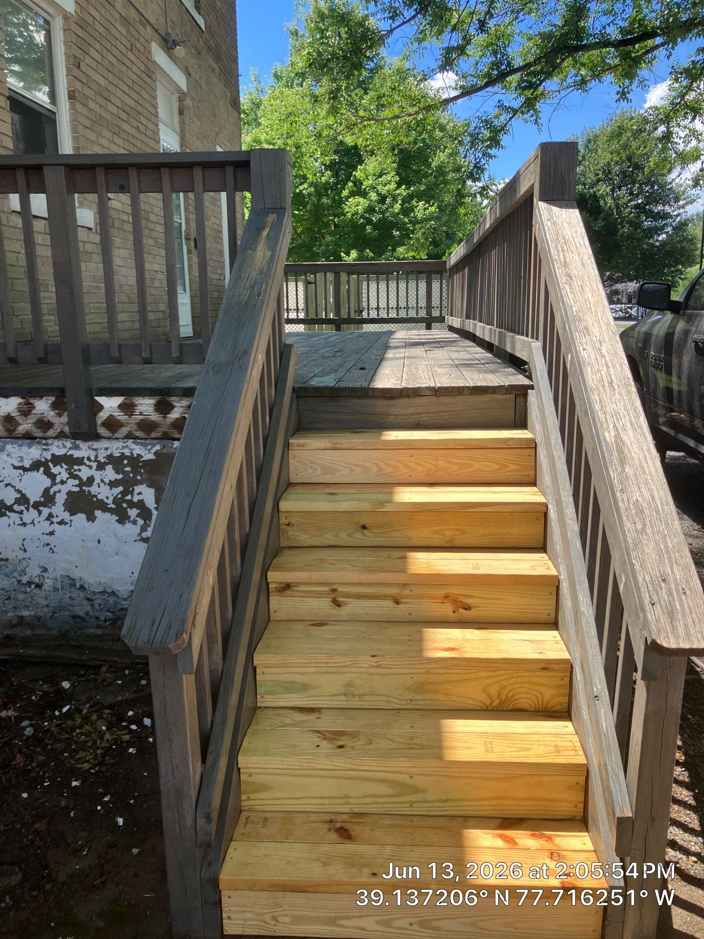 Purcellville Porch Restoration with Deck Repair and Custom Painting by Contracting Bros Llc