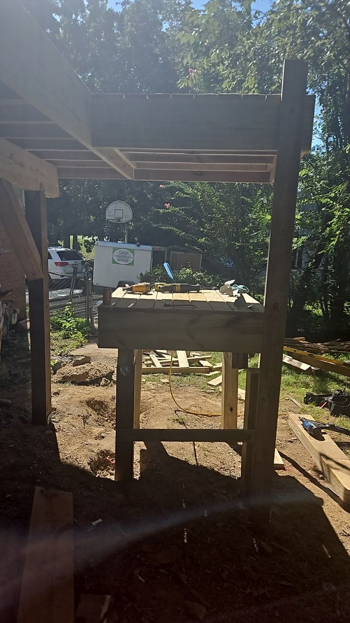 Russet Cove Circle - Deck Installation by Pillar and Pine