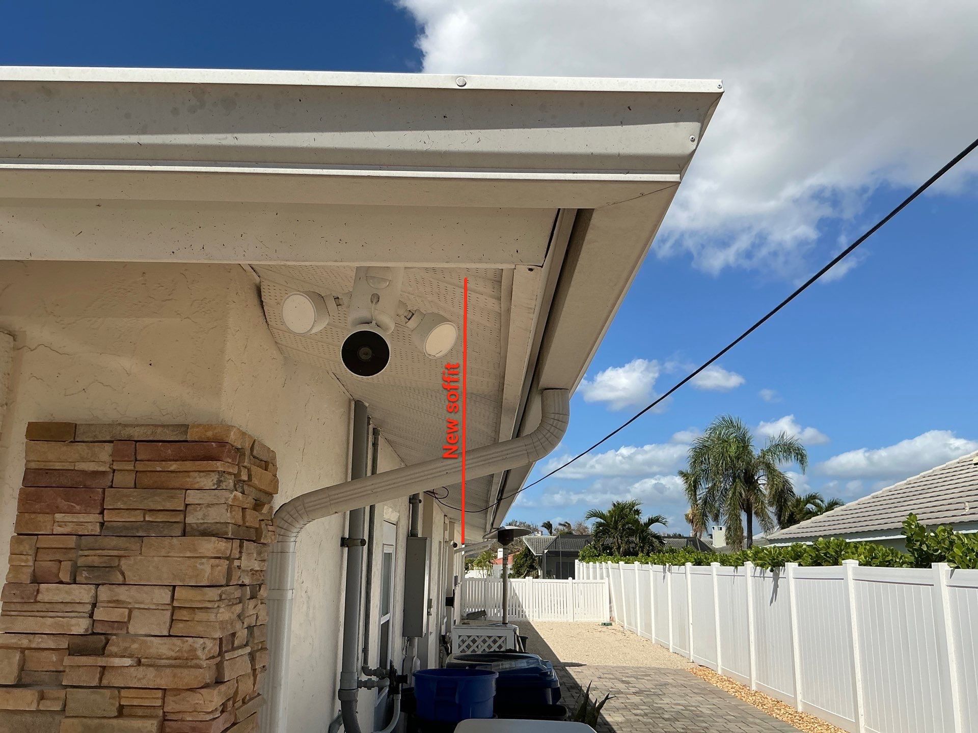 Soffit and Fascia Installation in Sarasota FL by Gutter Professors