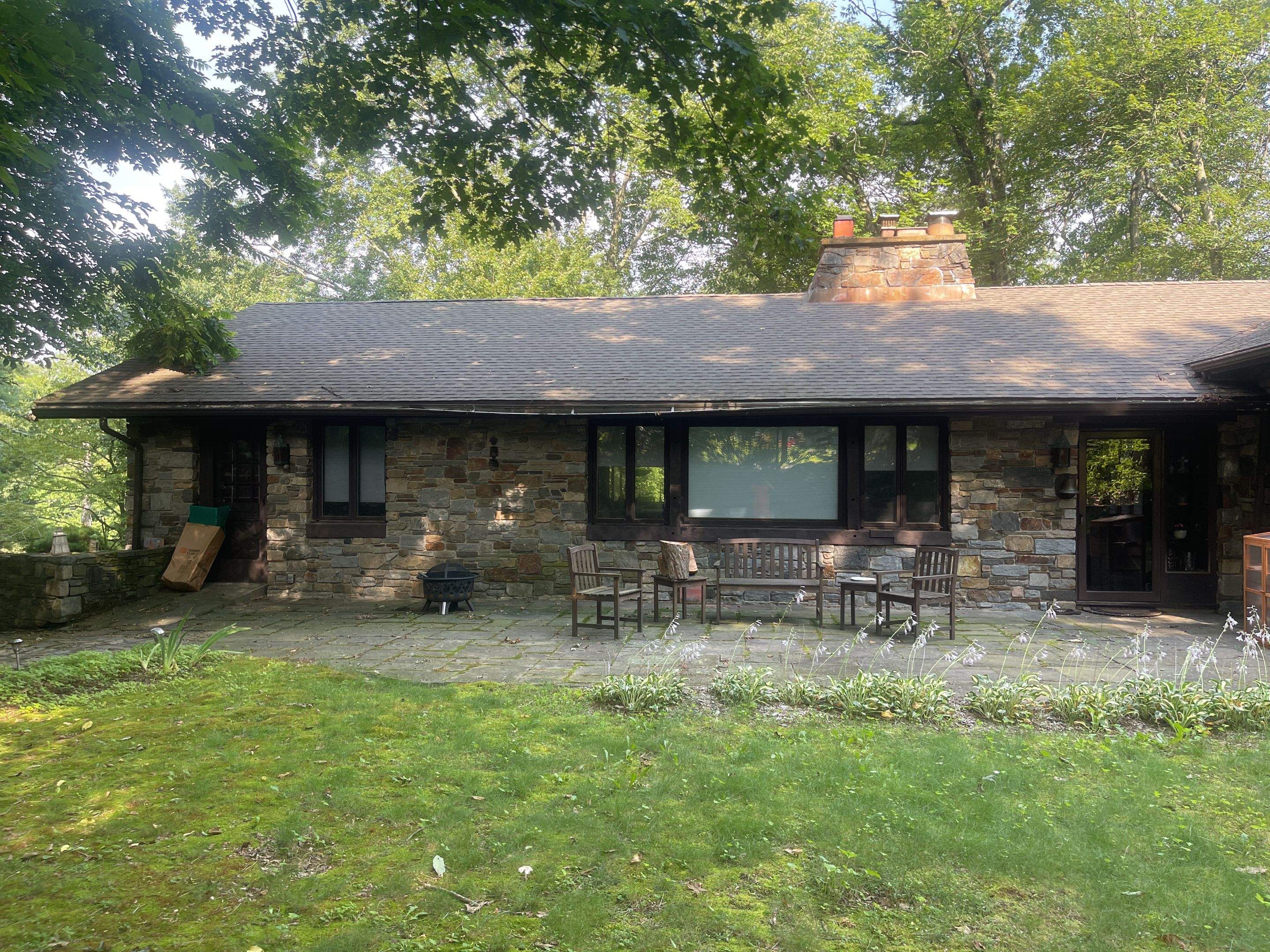 Gutter Installation using 5k Brown Gutters by A Plus Exterior