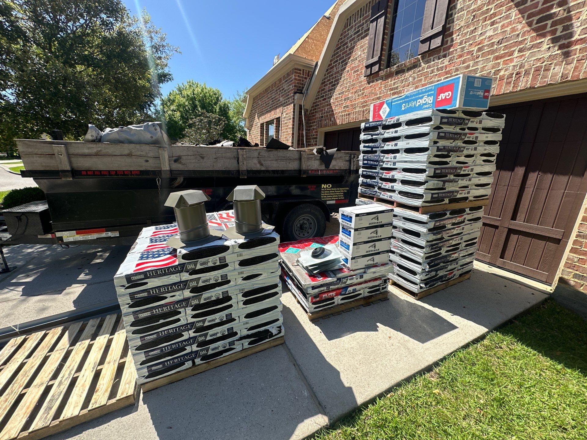 Covered Patio Remodel in The Woodlands by SophAlx LLC