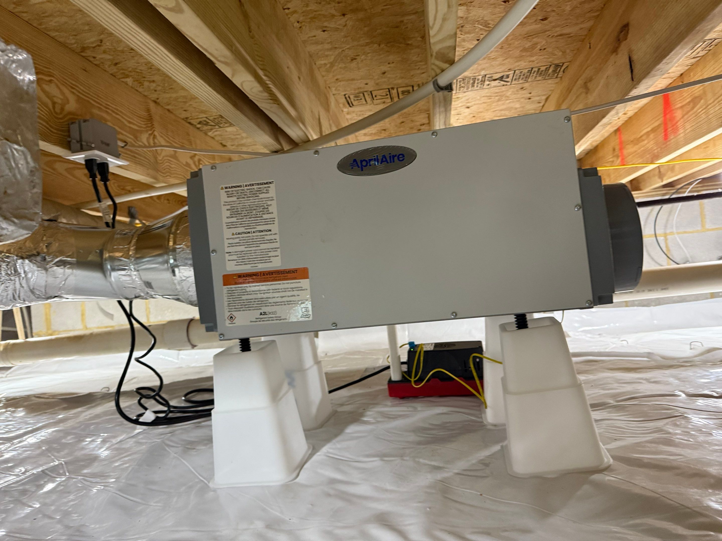 Project in Yorktown by Patriot Crawl Space Repairs