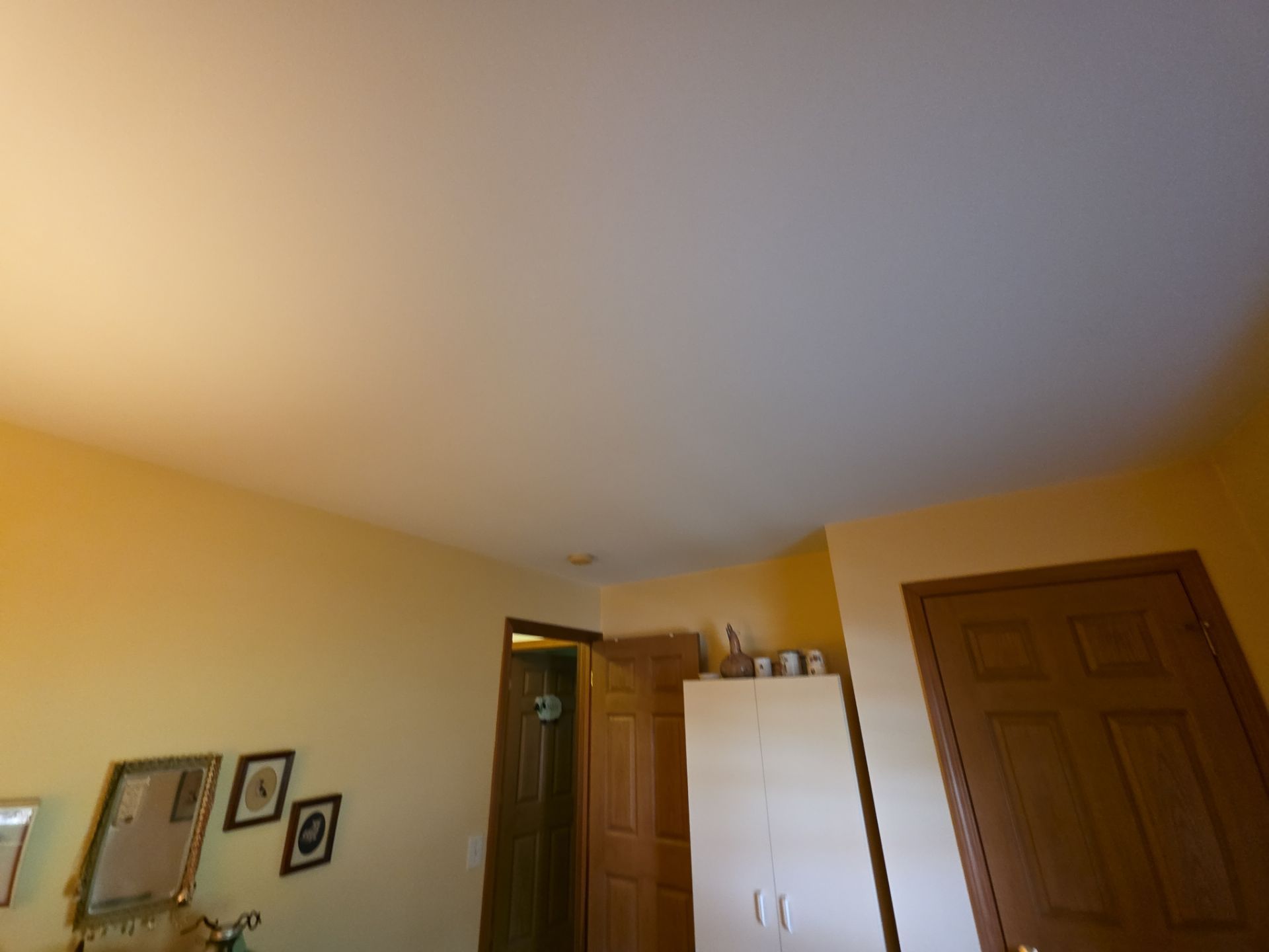 Interior Ceiling Repainting in Fremont Michigan by Gordon Painting