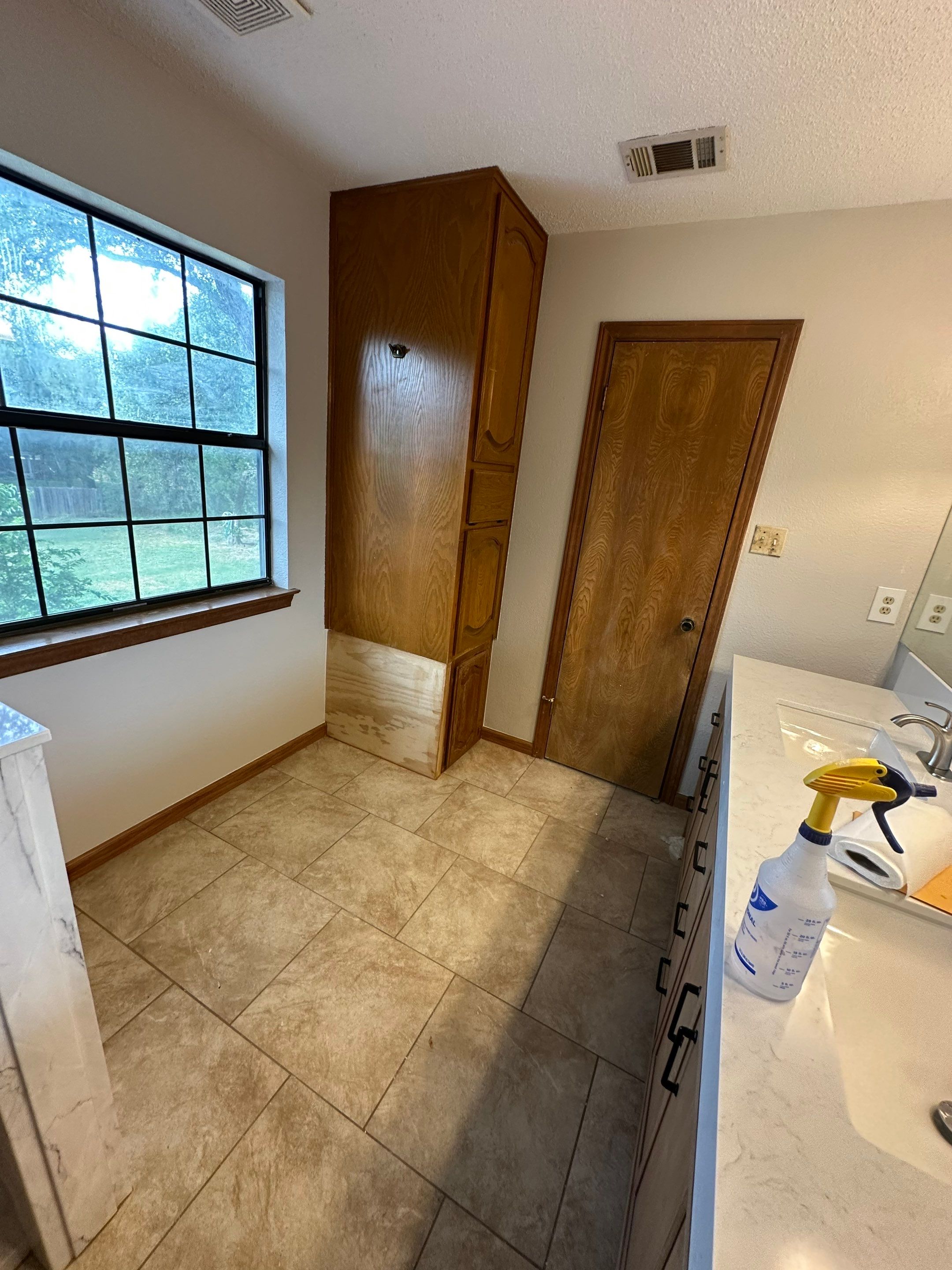 Full bathroom remodel in Buda by Lane Lauritsen - The Hill Country, Texas