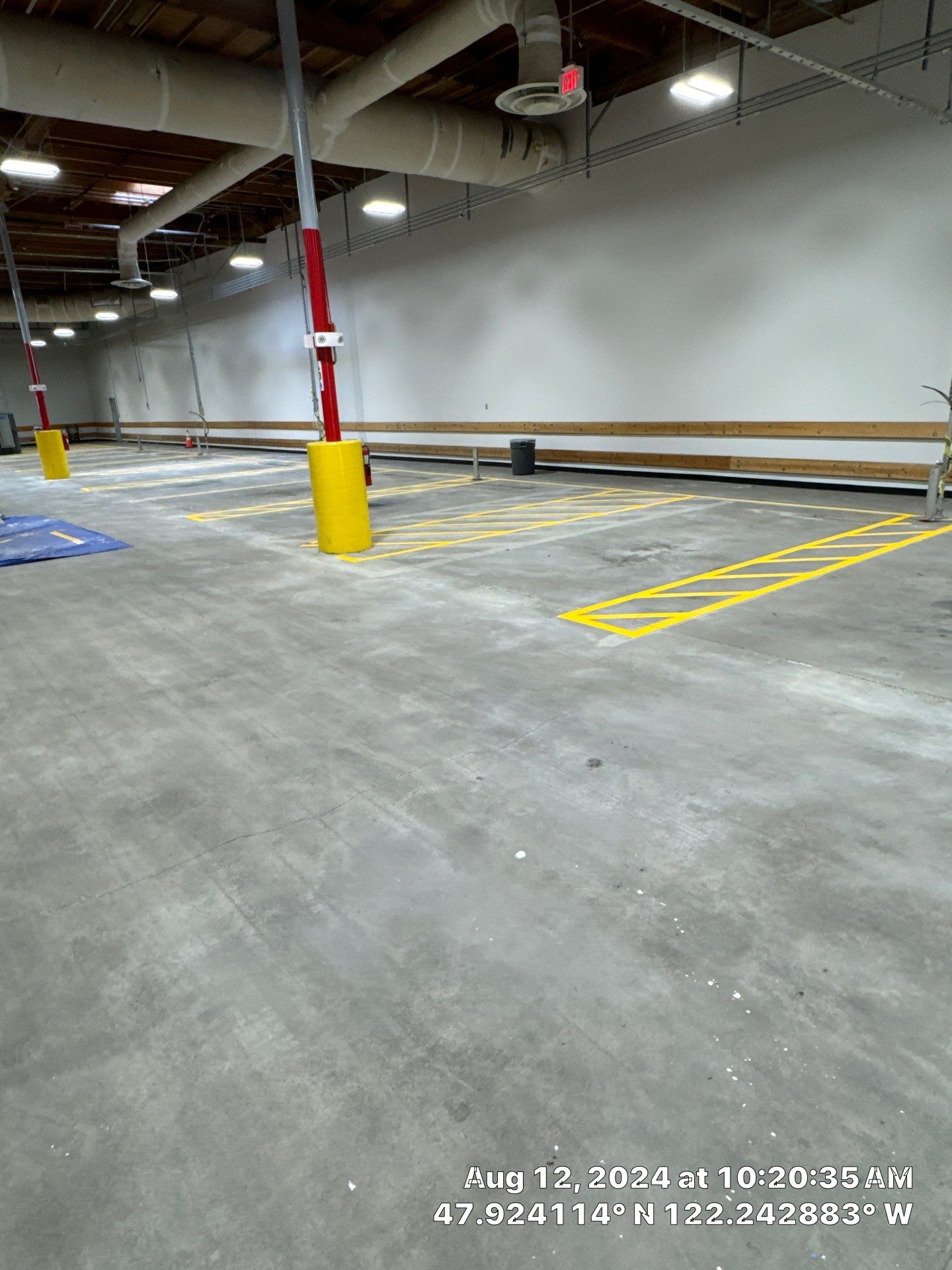 USPS Asphalt Patch Repair, Indoor Parking Lot Sandblast, Outdoor Parking Lot Sealcoating & Indoor/Outdoor Parking Lot Striping  by Jireh Asphalt & Concrete Inc 