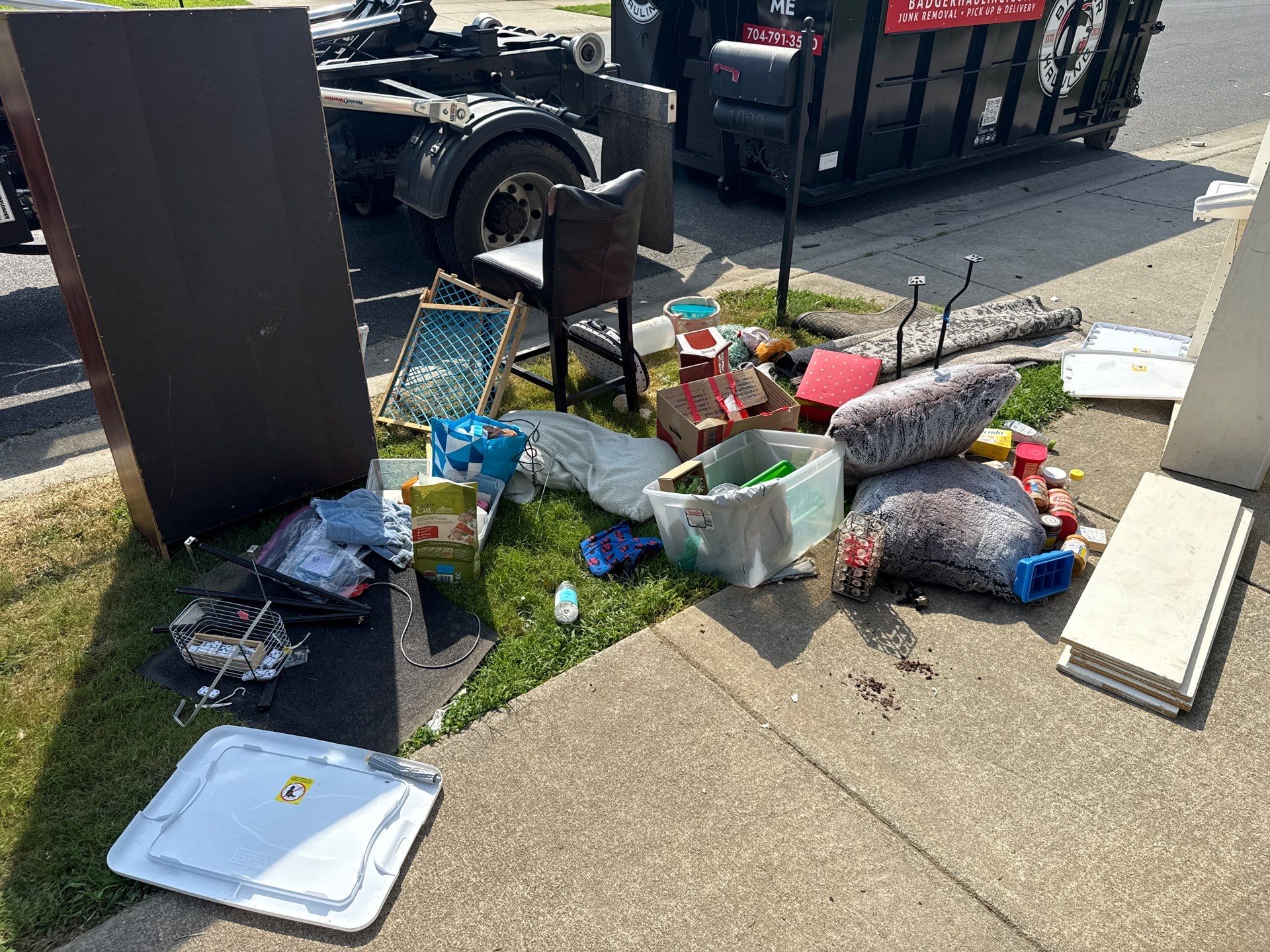 Project in Indian Trail by Badger Hauling