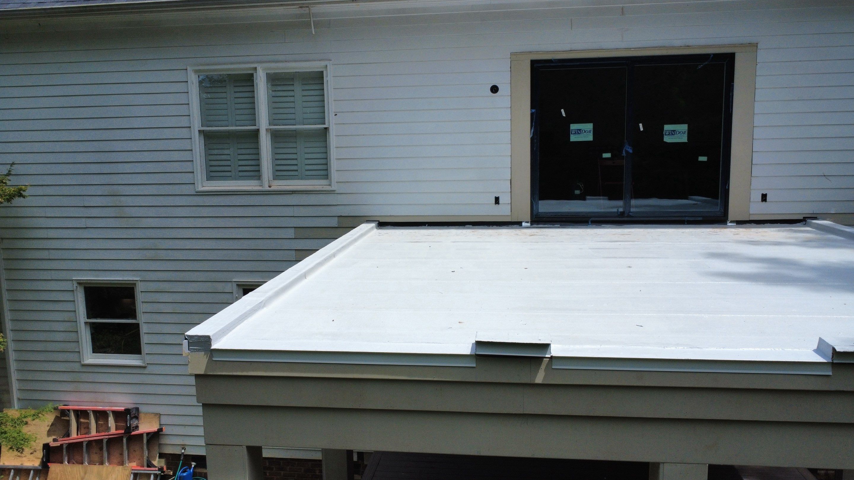 Flat Roof replacement by Best Roofing Now LLC