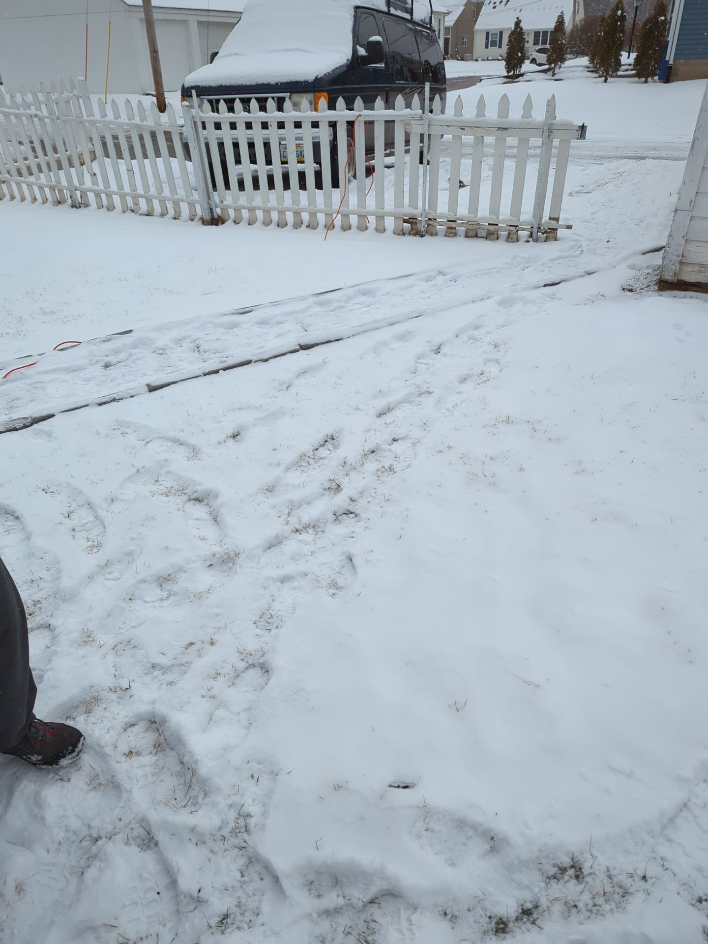 Bowing Wall using Fortress Invisibeams  by ACE Waterproofing & Basement Solutions