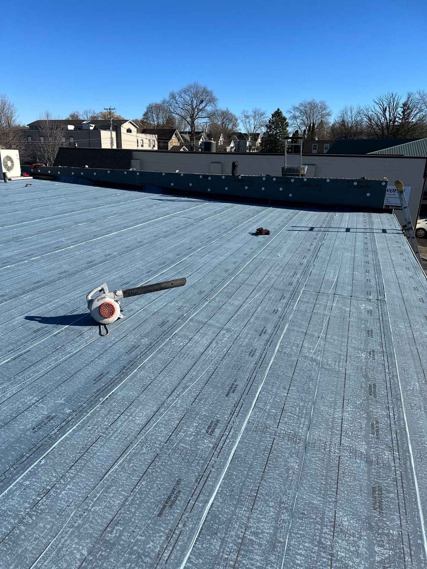 Commercial Roofing using Certainteed Flintastic Self Adhered by Stendahl Services