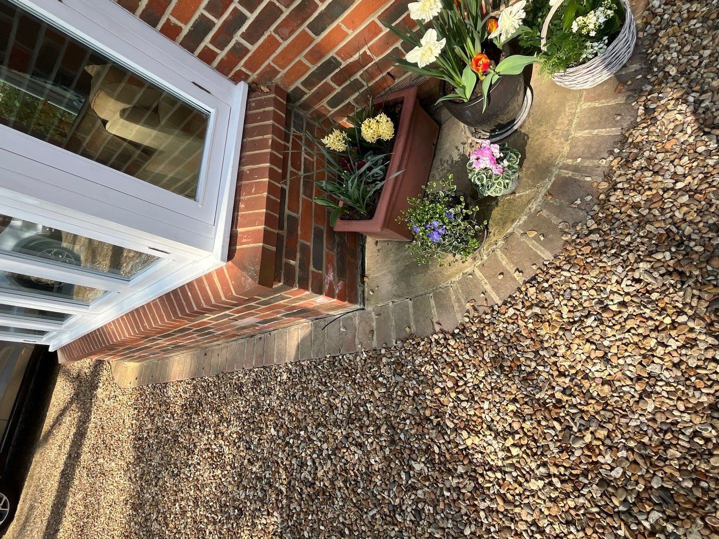Patio Clean using 18inch Whirlaway FSC by Ges Exterior Cleaning ltd