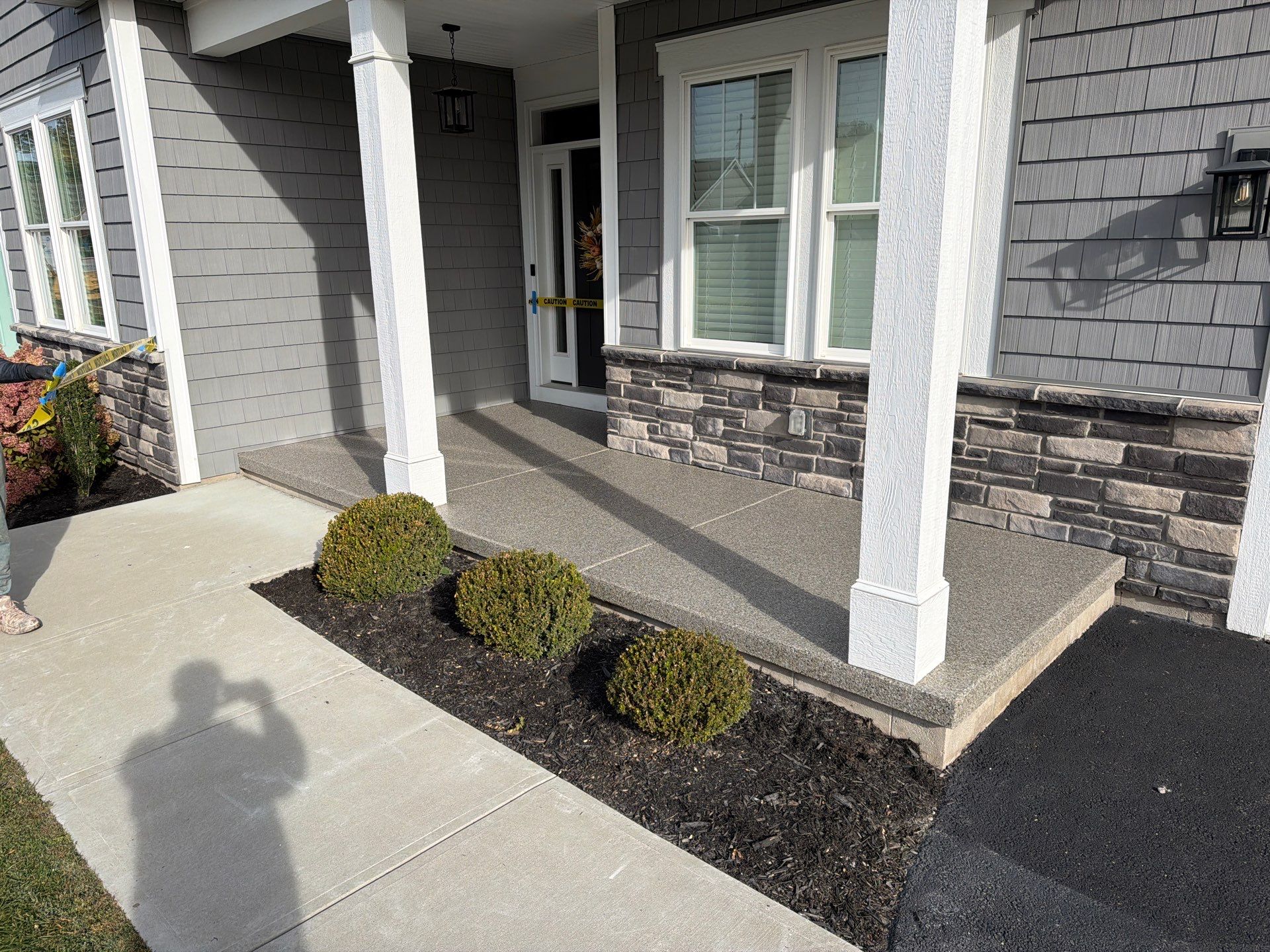 VIntage Shalestone Stoop Coating by NG Masonry & Construction LLC