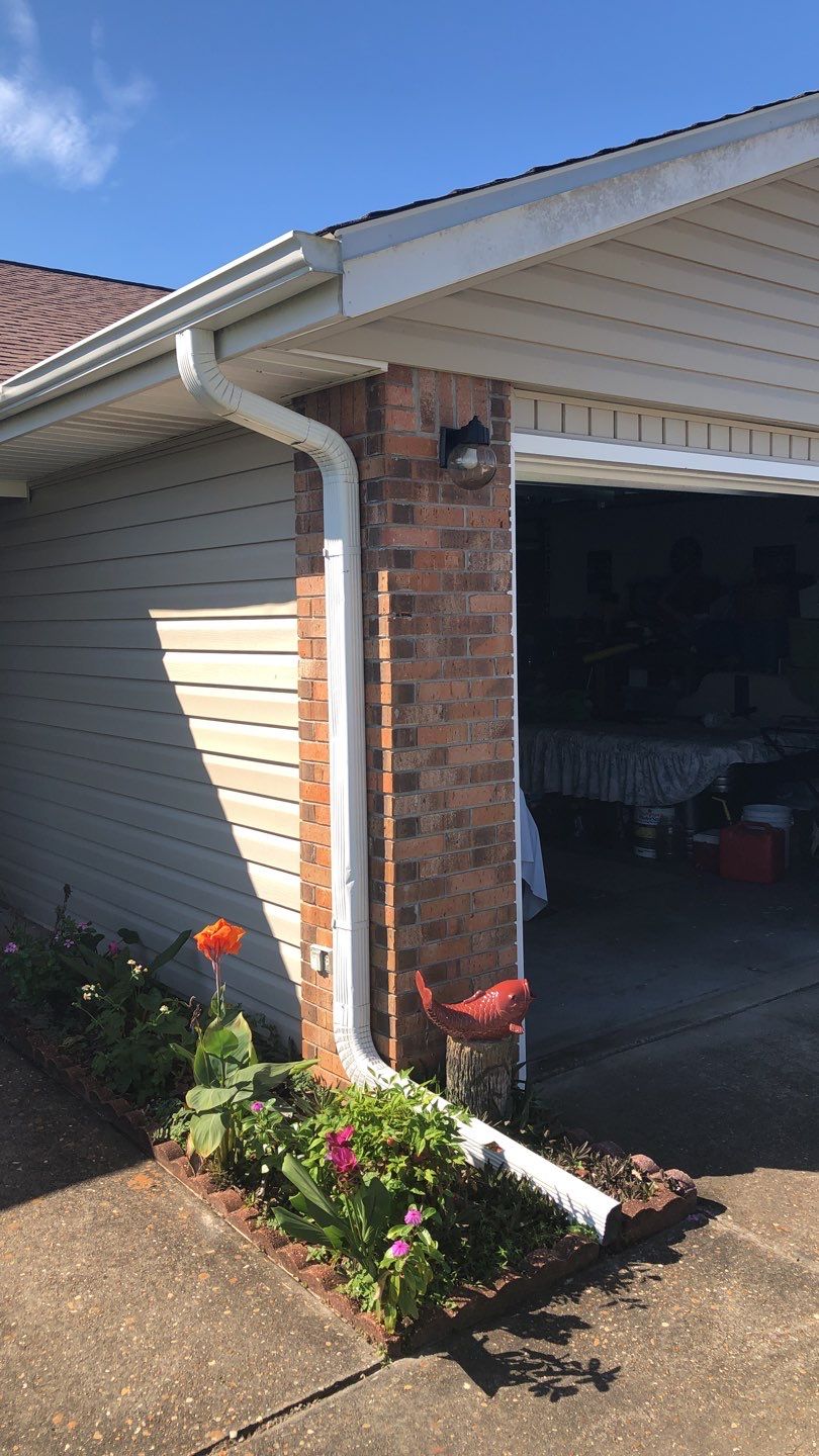 Gutter Installation using K-Style Gutters by Gutter Professors