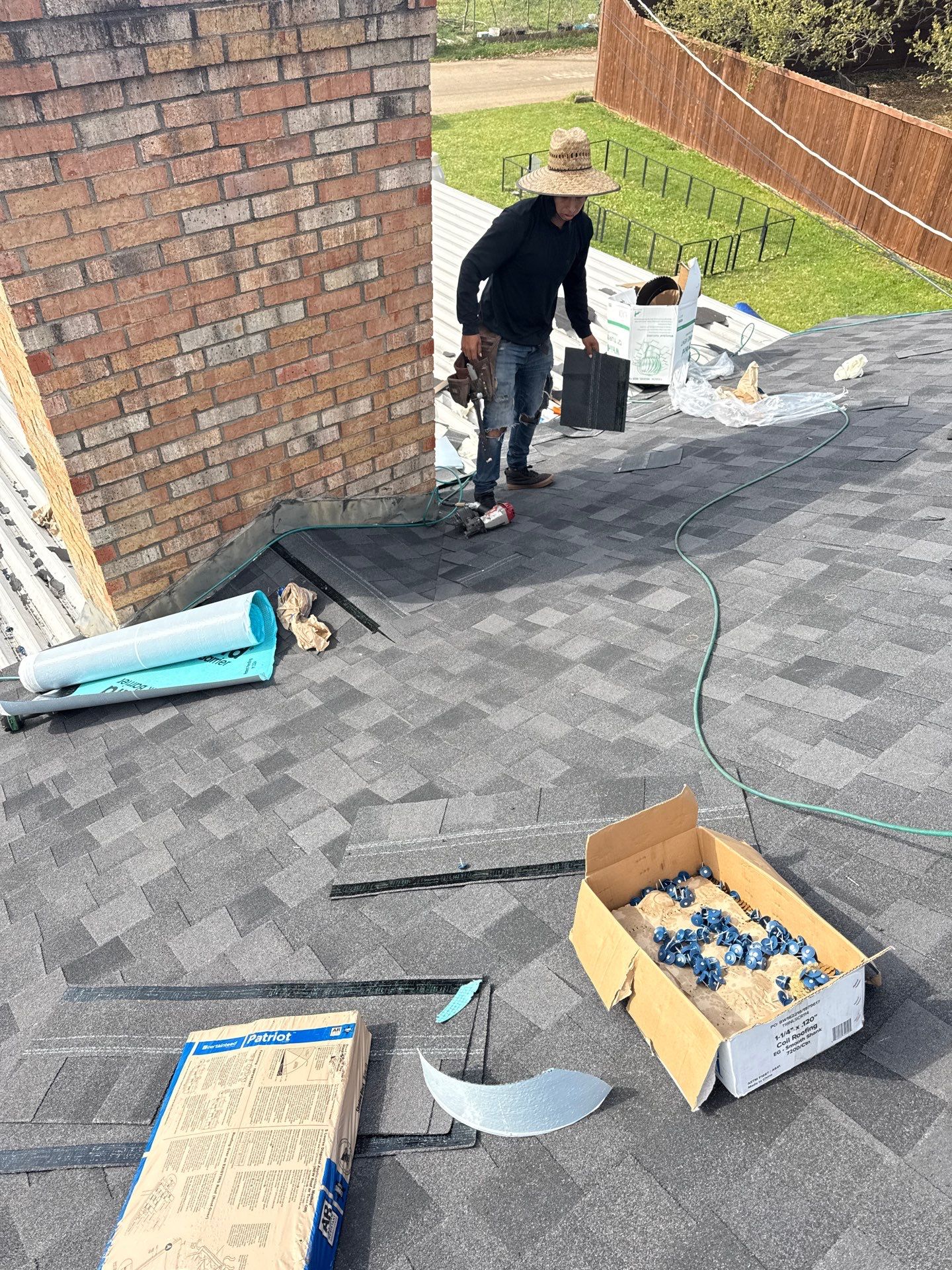 Project in Garland by Rhino Roofing and General Contracting, LLC