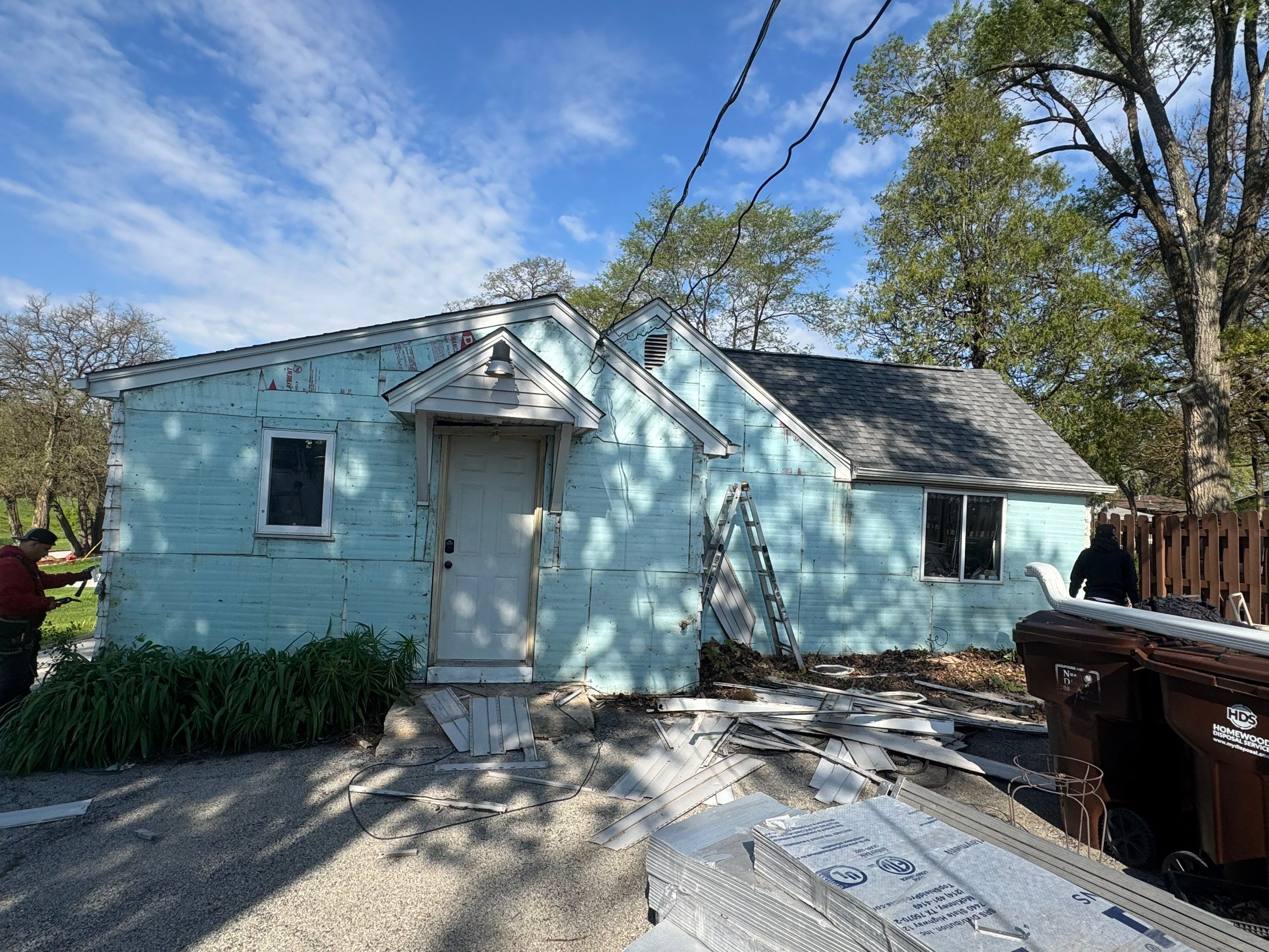 Roof and siding replacement by hail damage by Just Brilliant Restoration JBR
